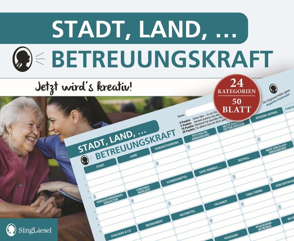 Vorderes Coverbild Stadt, Land, Betreuungskraft