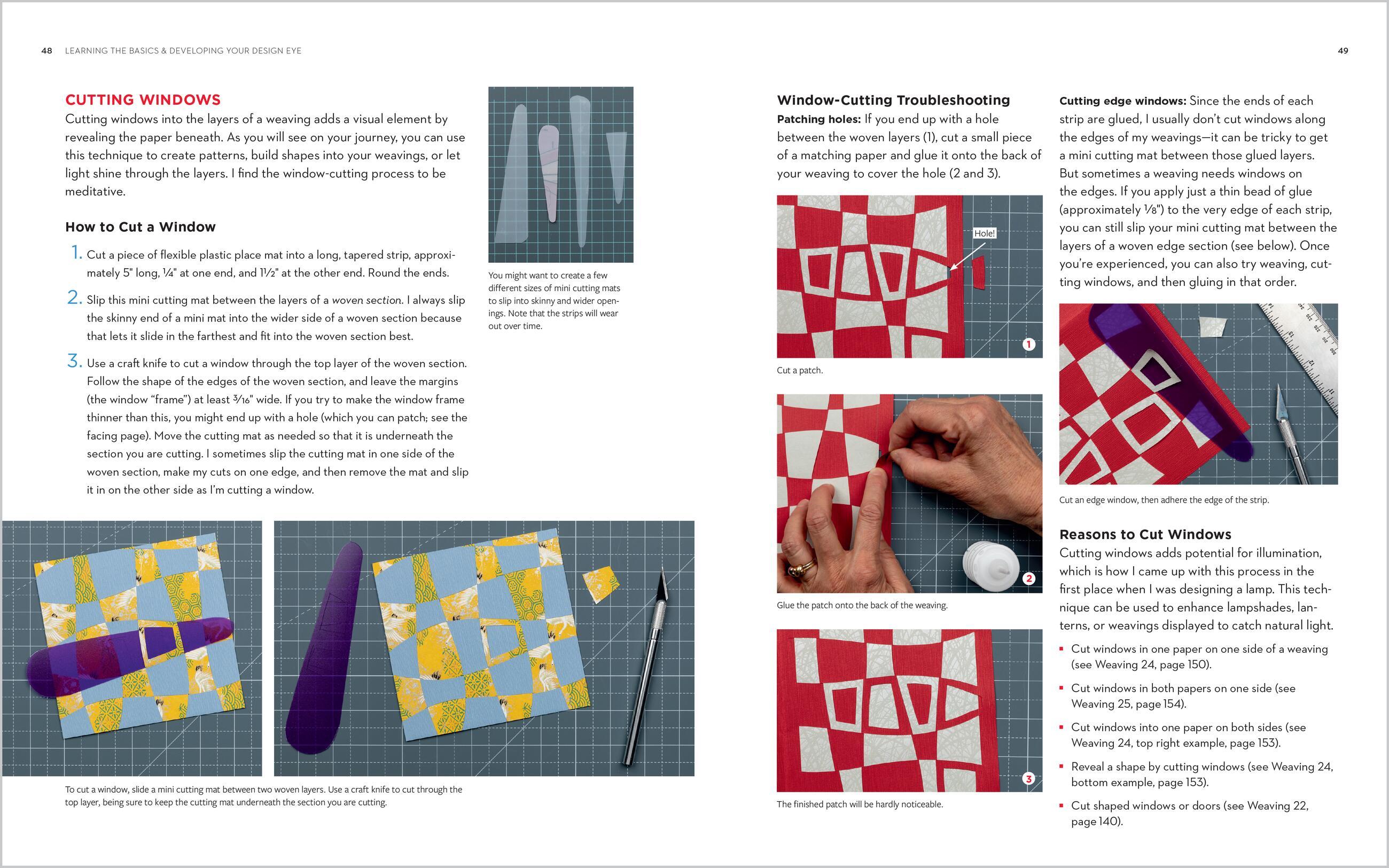 Beispielinhalt (Bild) Weaving with Paper