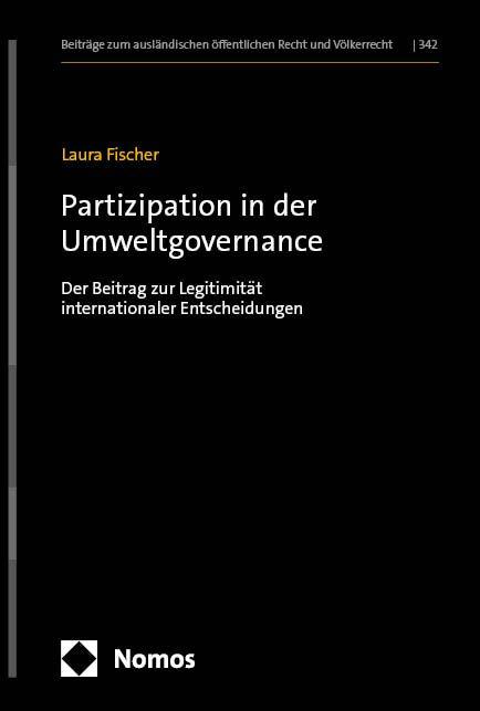 Vorderes Coverbild Partizipation in der Umweltgovernance