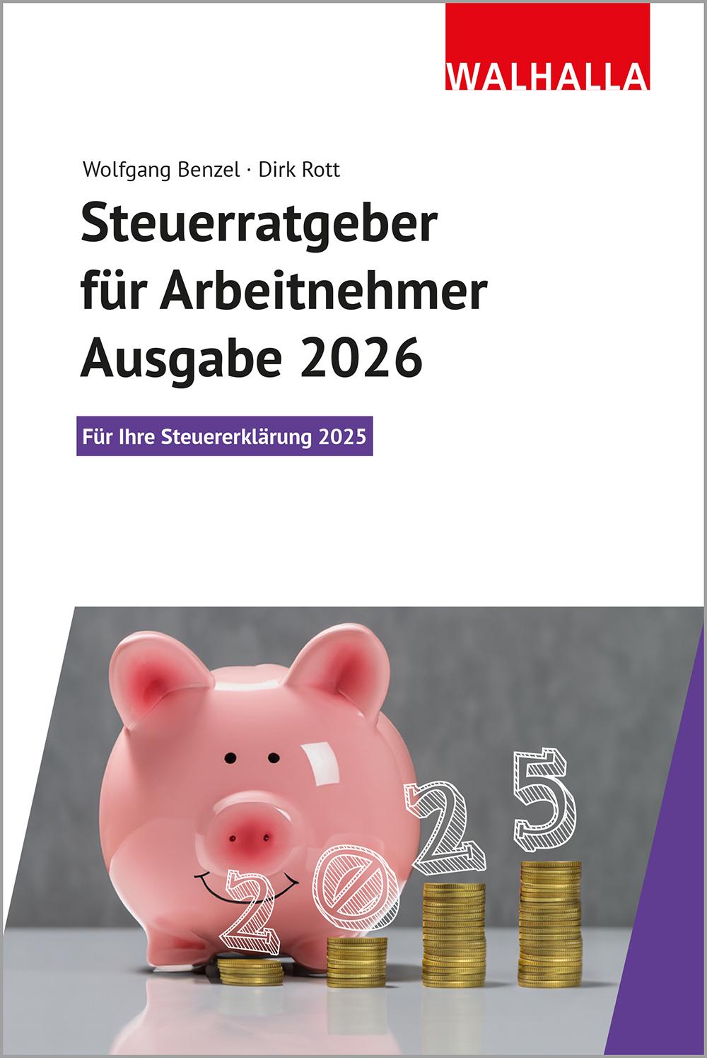 Vorderes Coverbild Steuerratgeber für Arbeitnehmer - Ausgabe 2026