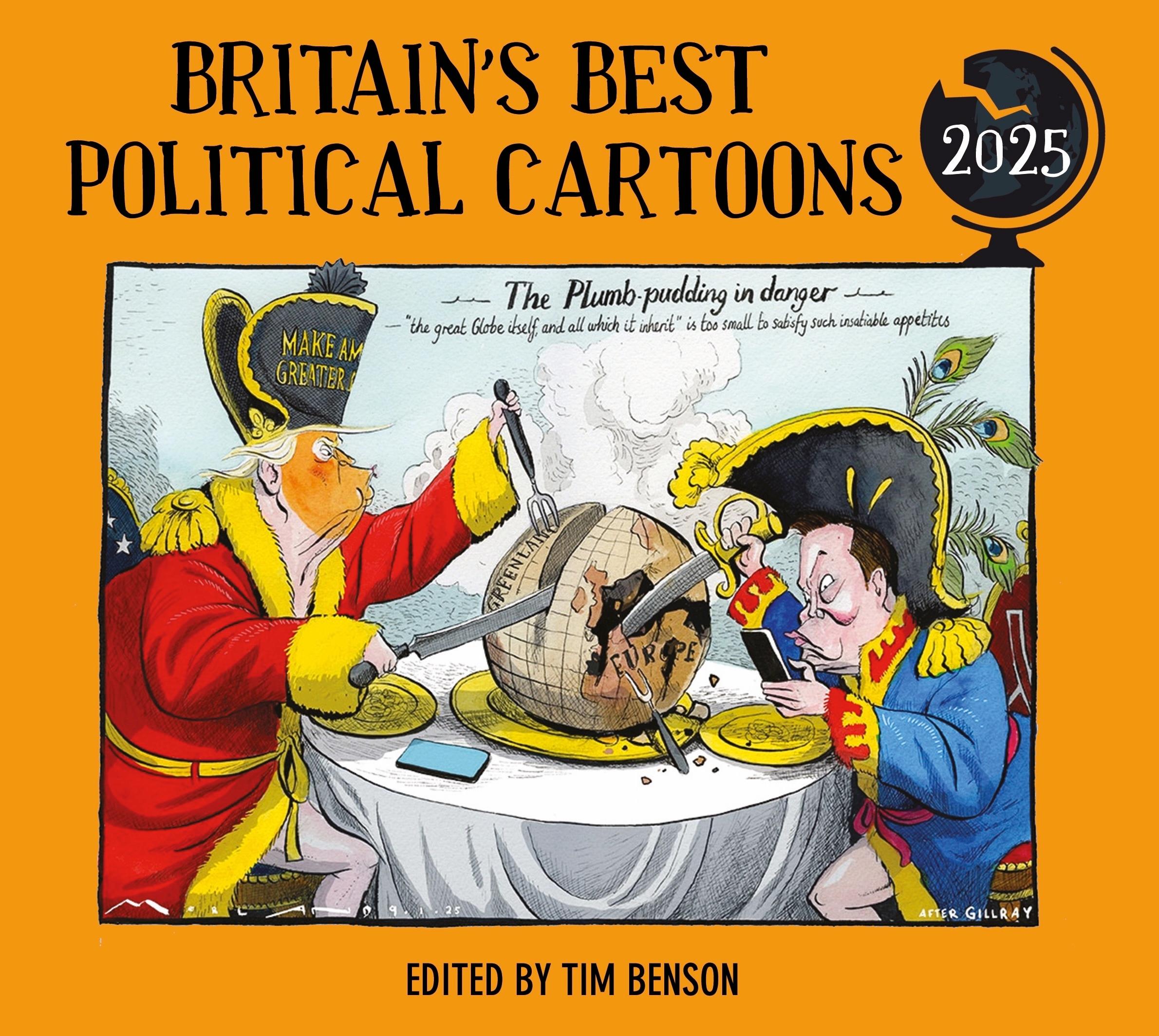 Vorderes Coverbild Britain's Best Political Cartoons 2025