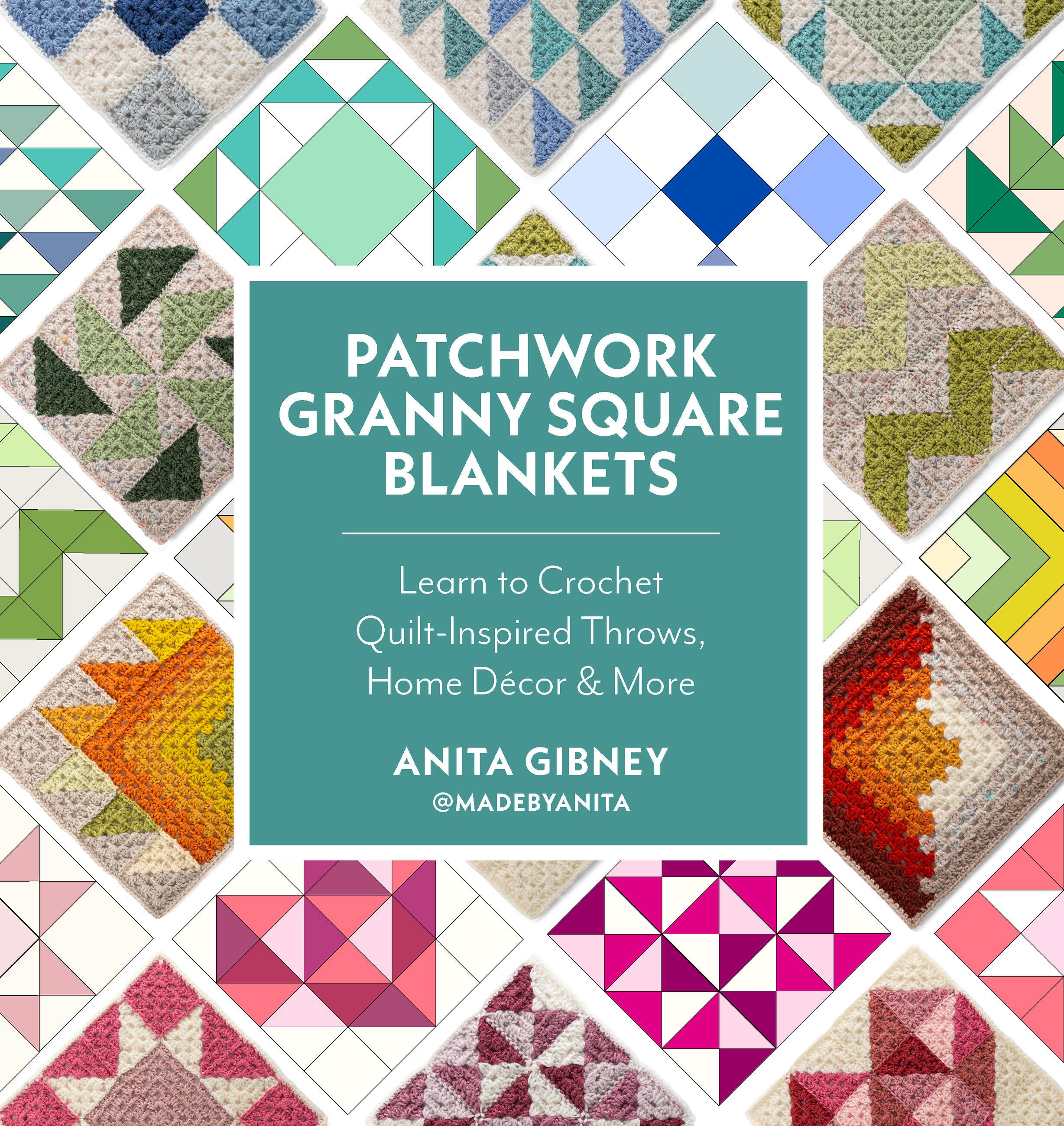 Vorderes Coverbild Patchwork Granny Square Blankets