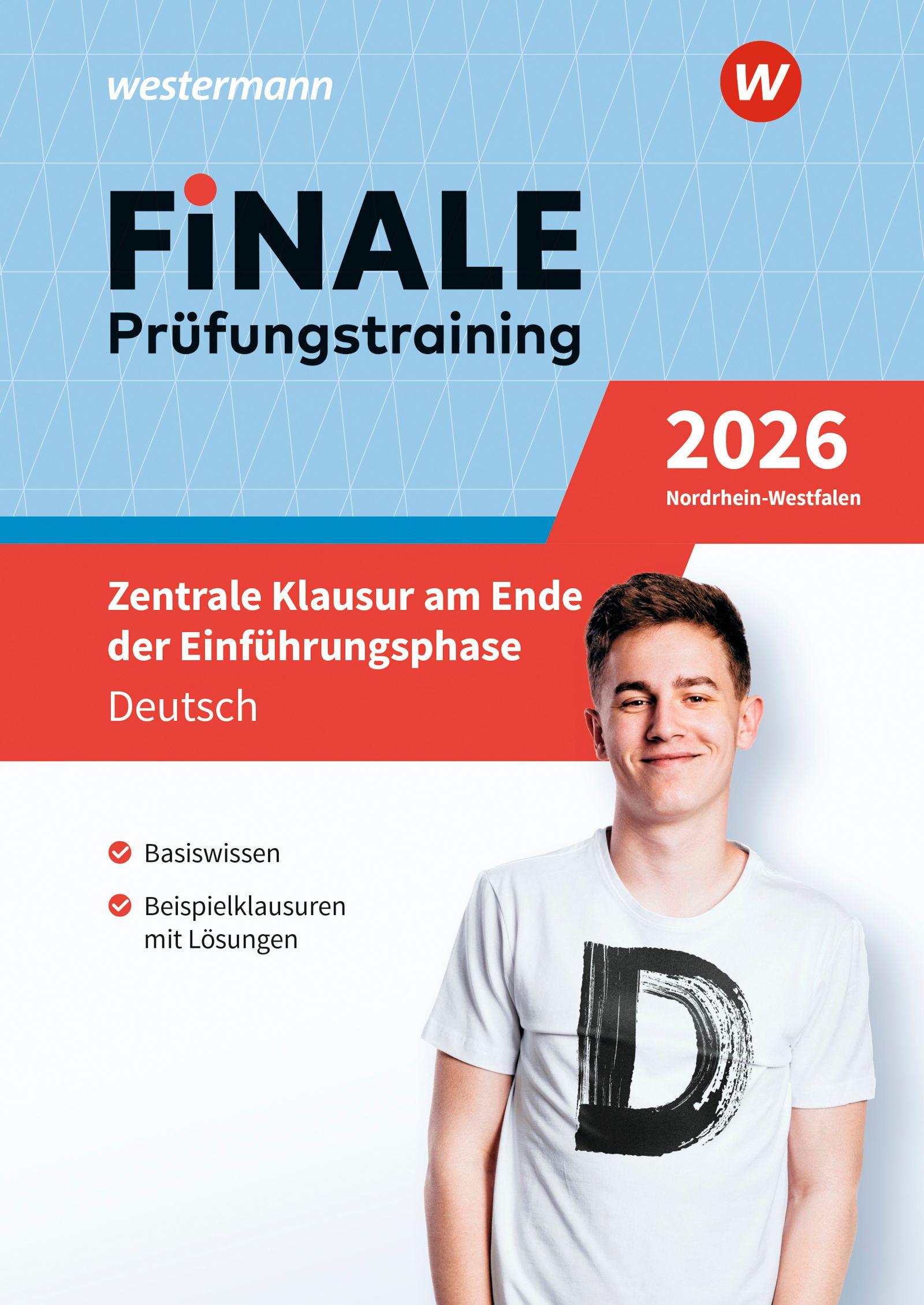 Vorderes Coverbild FiNALE Prüfungstraining - Zentrale Klausur am Ende der Einführungsphase