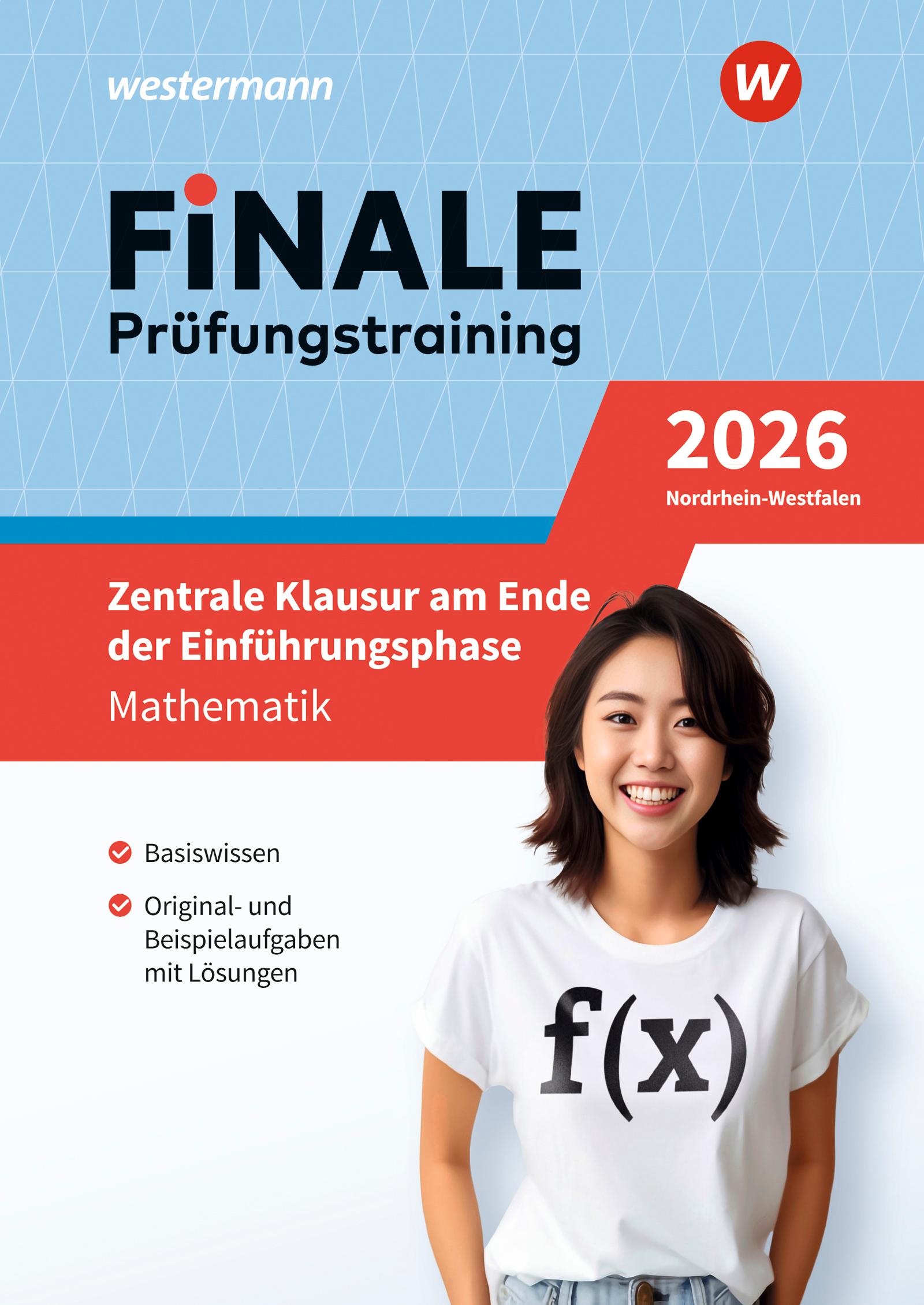 Vorderes Coverbild FiNALE Prüfungstraining - Zentrale Klausur am Ende der Einführungsphase. Mathematik 2026