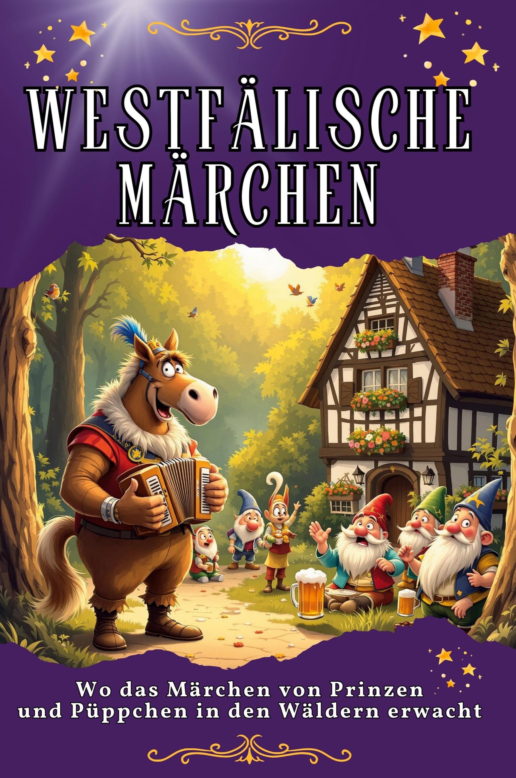 Vorderes Coverbild Westfälische Märchen