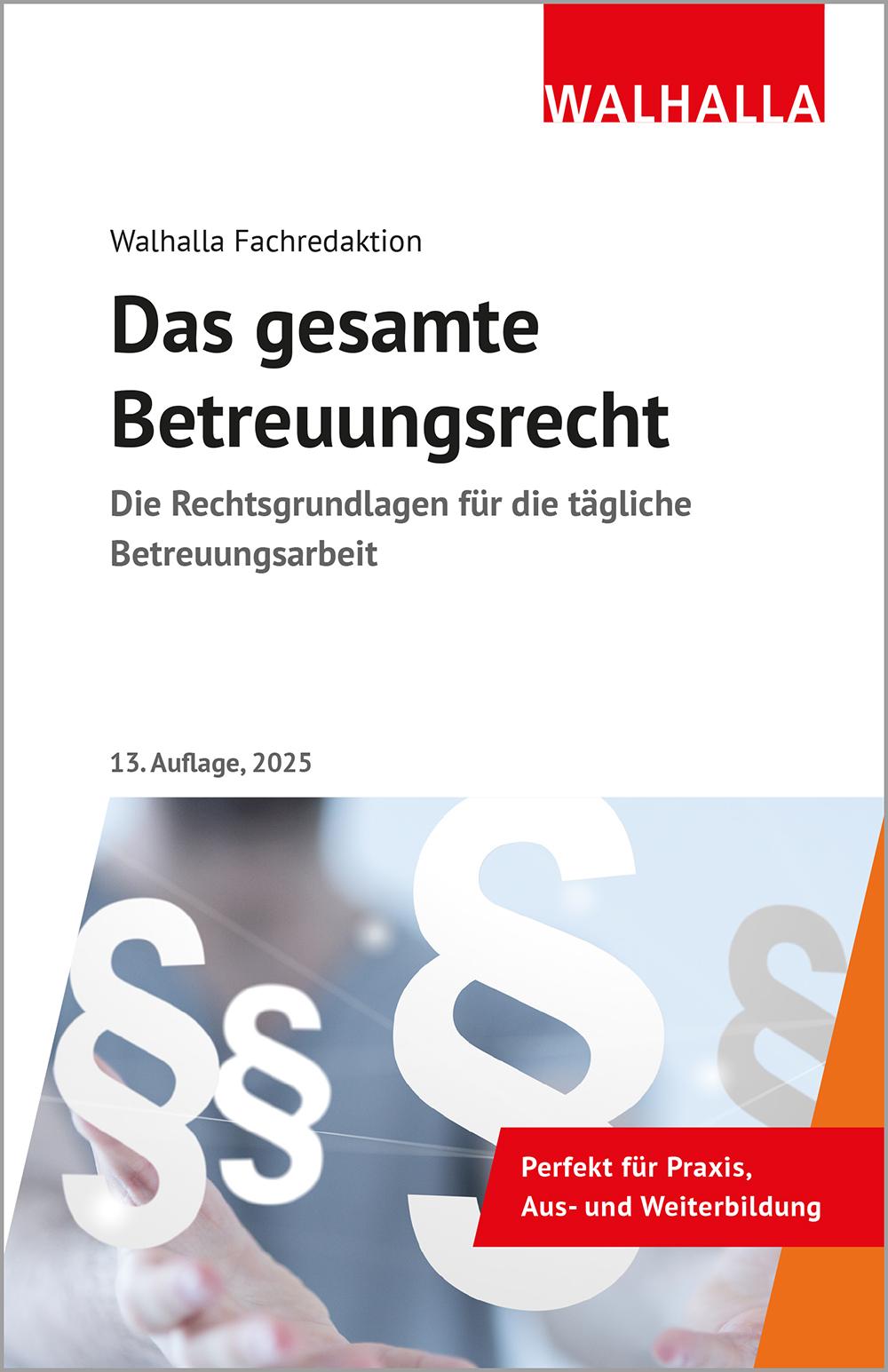 Vorderes Coverbild Das gesamte Betreuungsrecht