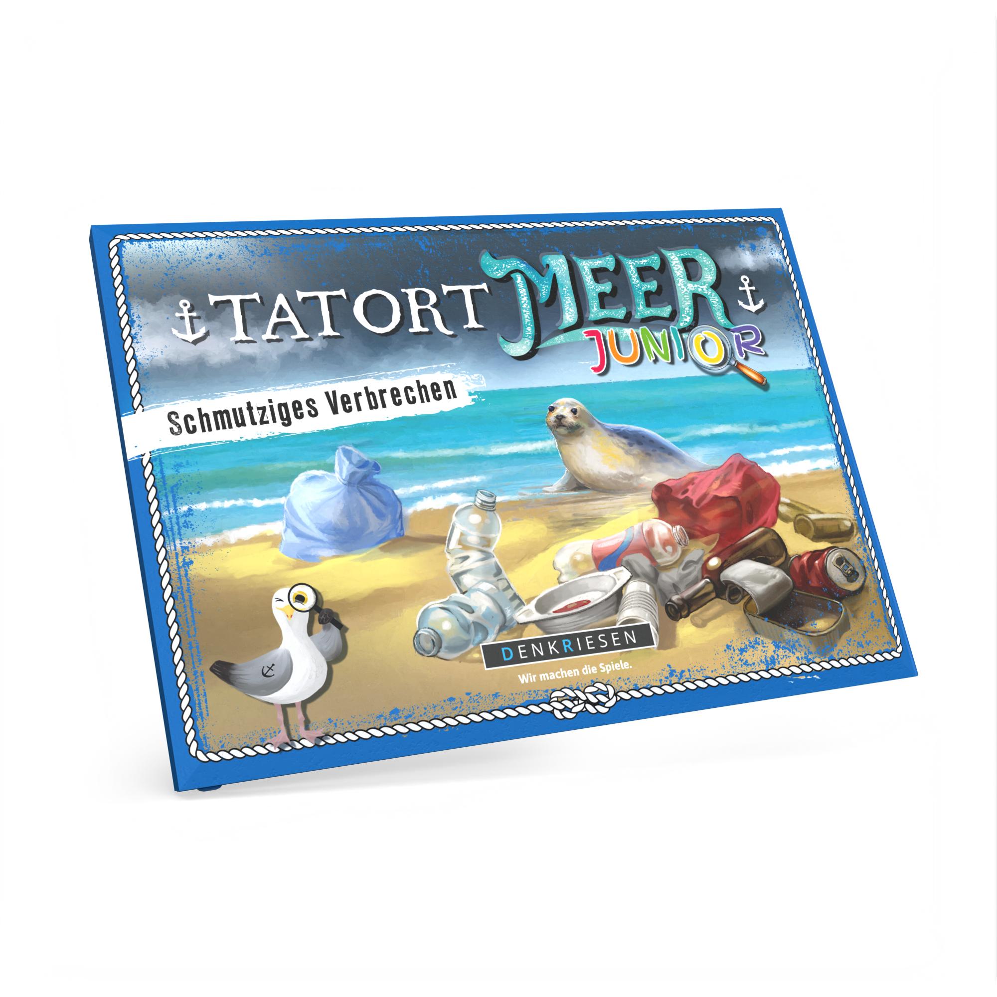 Vorderes Coverbild DENKRIESEN - Tatort Meer Junior - Schmutziges Verbrechen