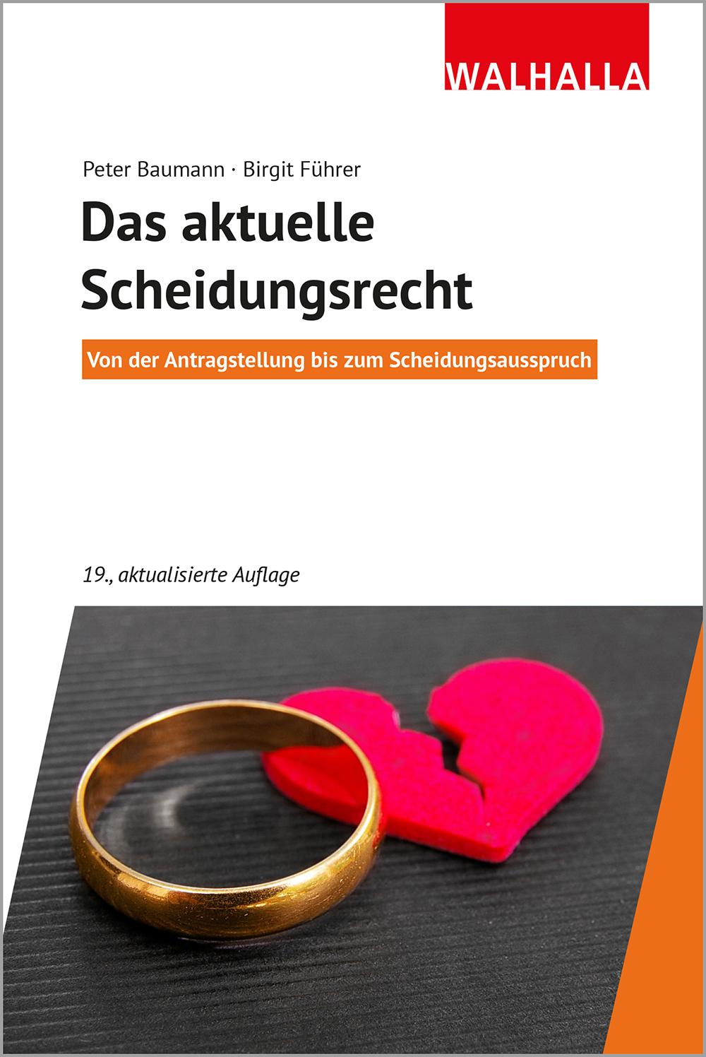Vorderes Coverbild Das aktuelle Scheidungsrecht
