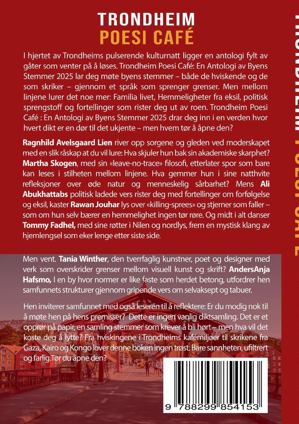 Rückseitencover Trondheim Poesi Café: