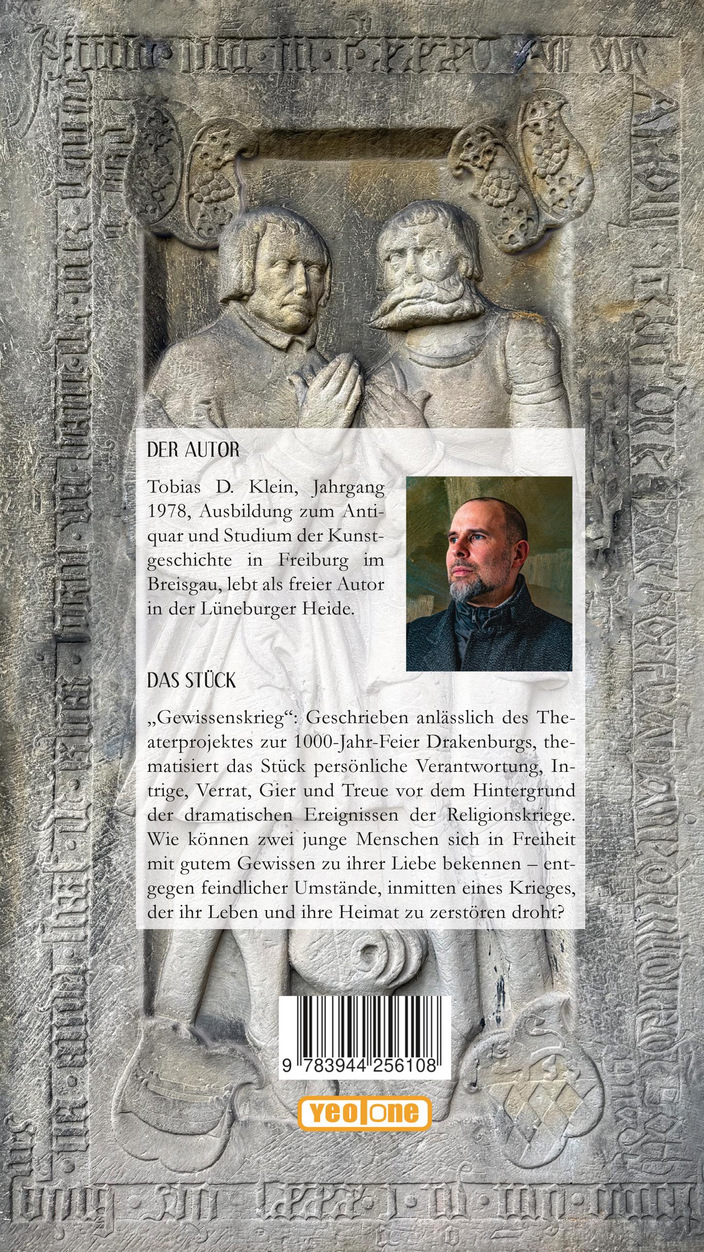 Rückseitencover Gewissenskrieg