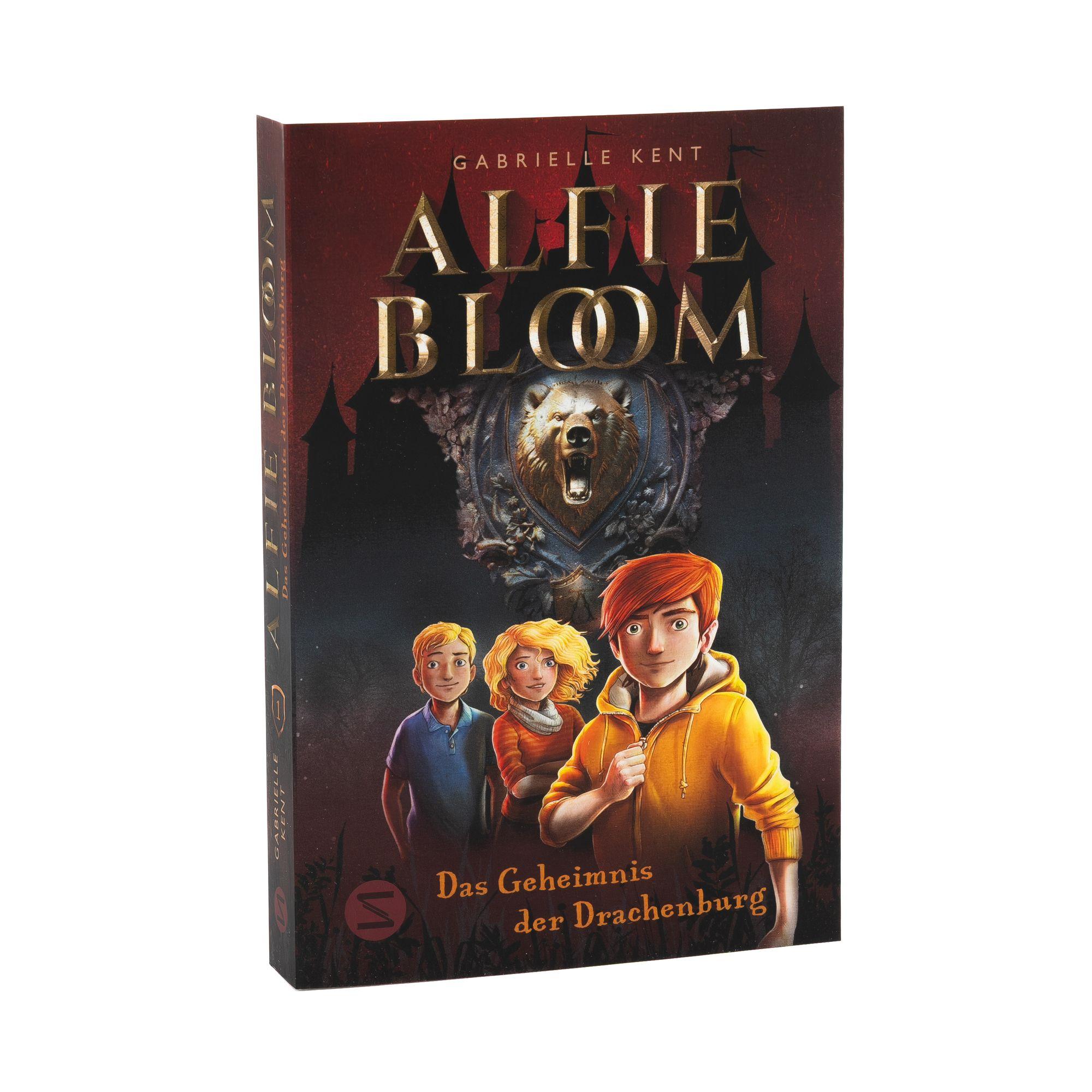 Beispielinhalt (Bild) Alfie Bloom. Das Geheimnis der Drachenburg