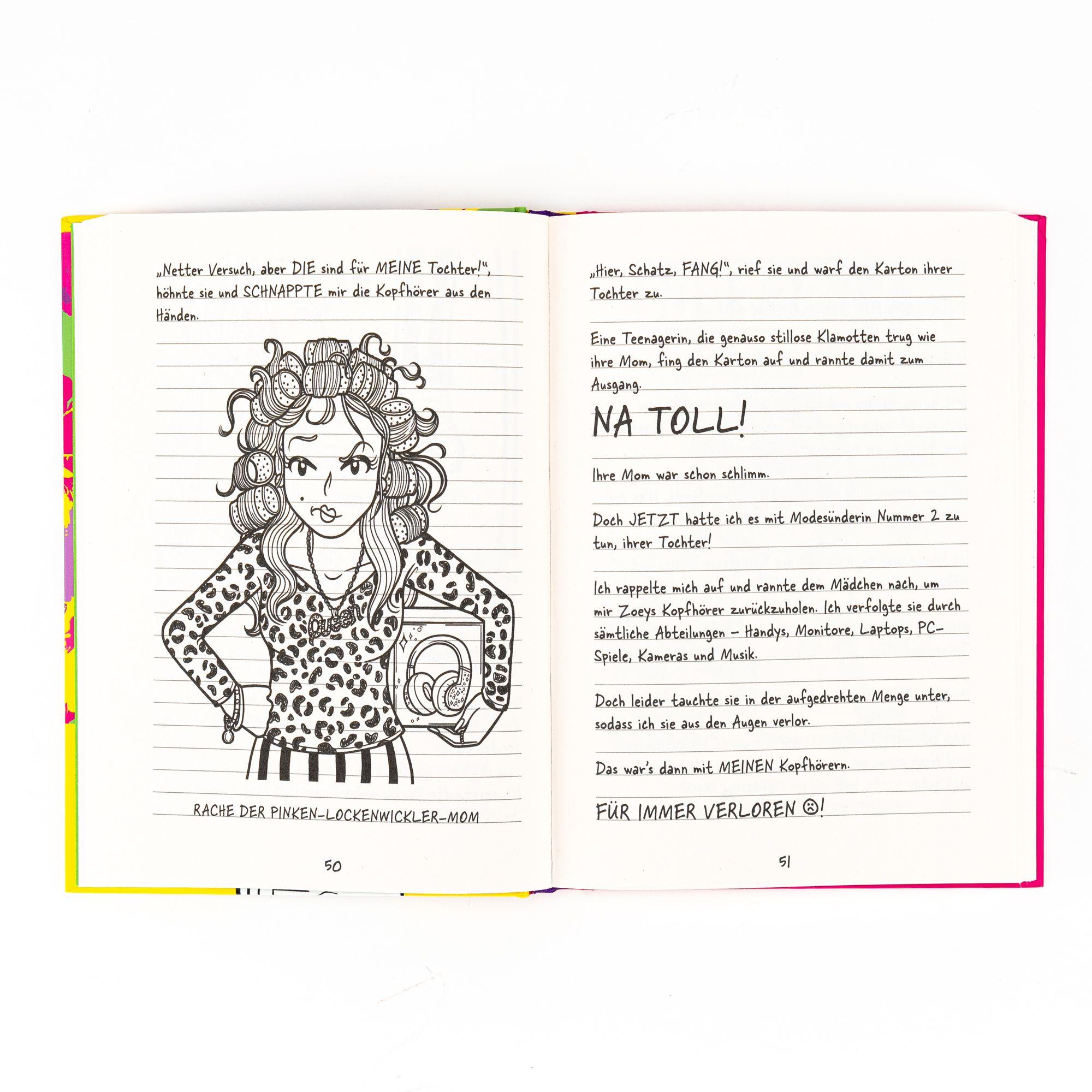 Beispielinhalt (Bild) Dork Diaries. Nikkis (nicht ganz so) zuckersüße kleine Schwester