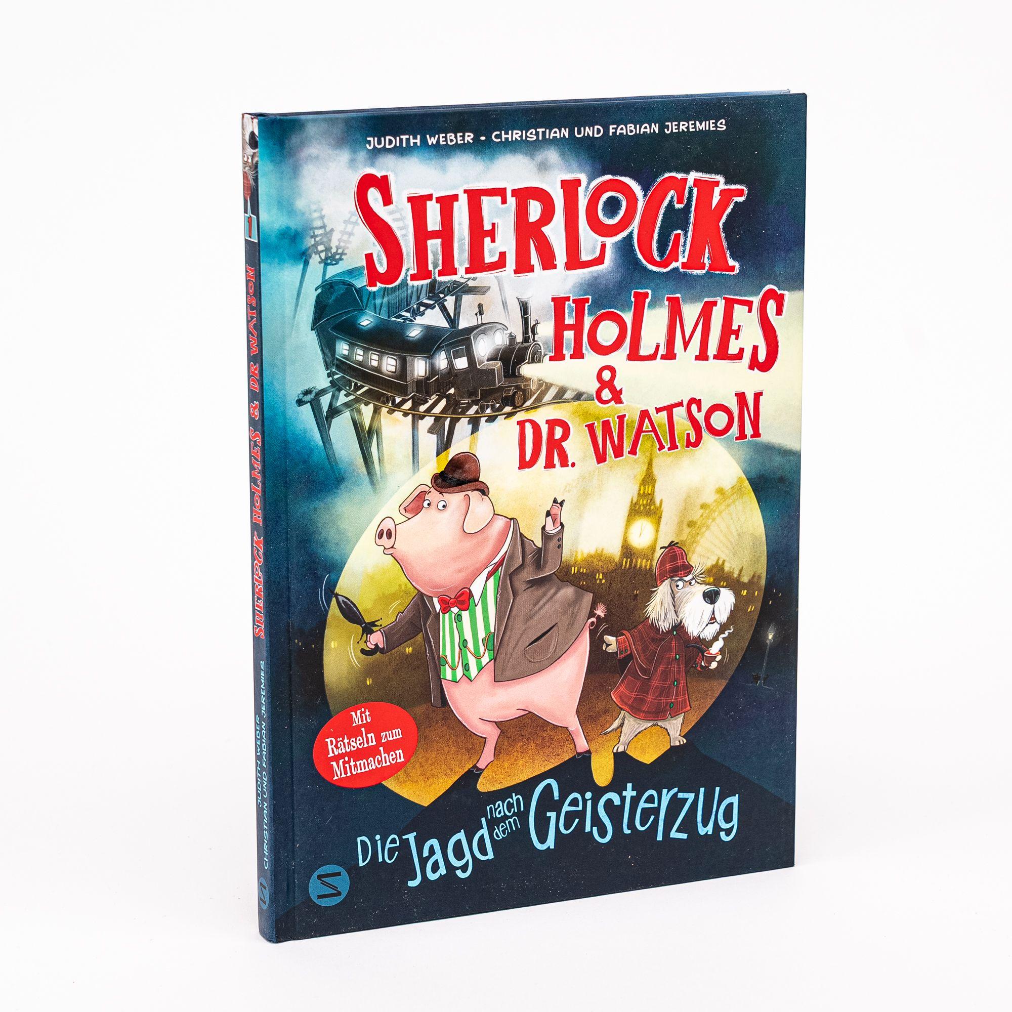 Beispielinhalt (Bild) Sherlock Holmes & Dr. Watson. Die Jagd nach dem Geisterzug (Band 1)