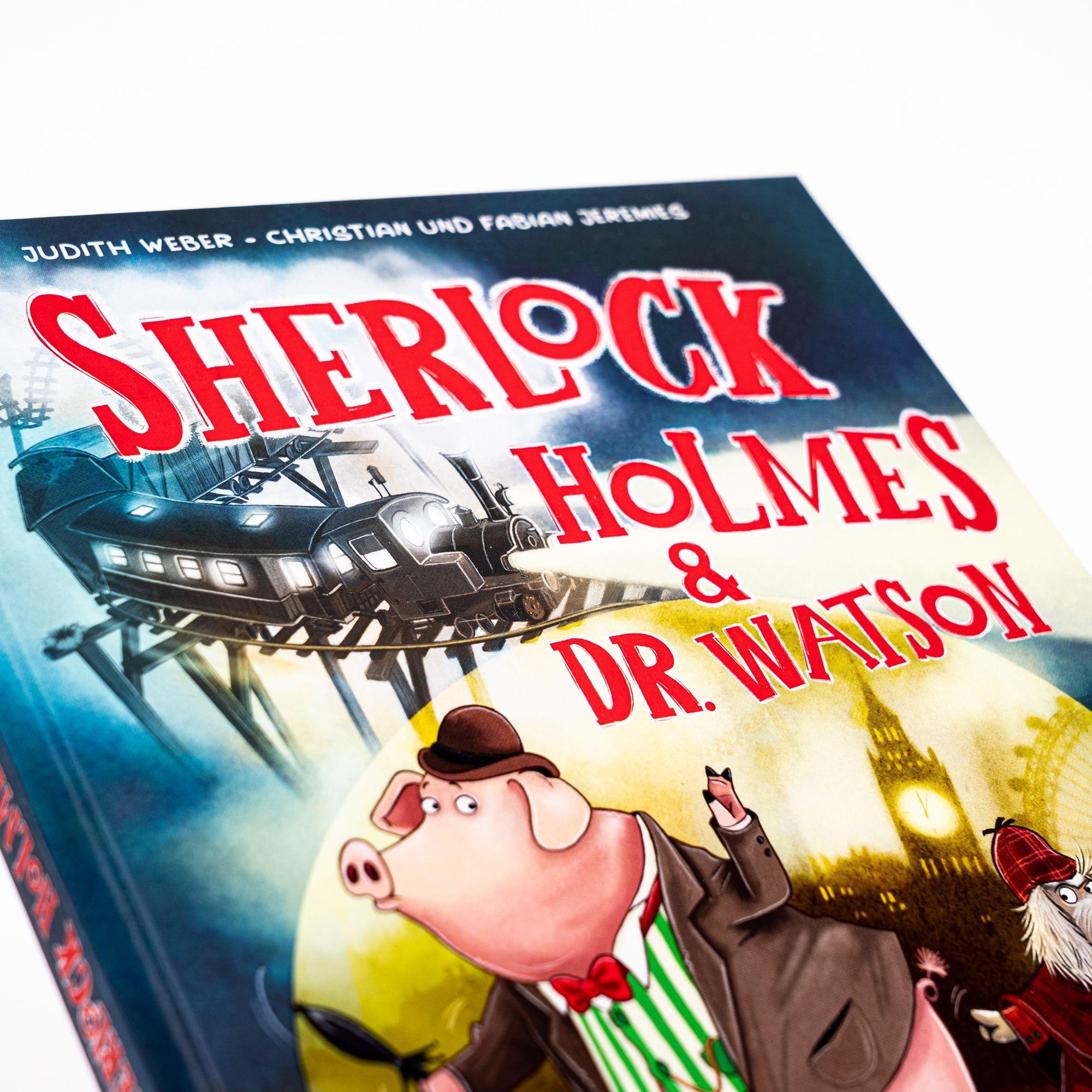 Beispielinhalt (Bild) Sherlock Holmes & Dr. Watson. Die Jagd nach dem Geisterzug (Band 1)