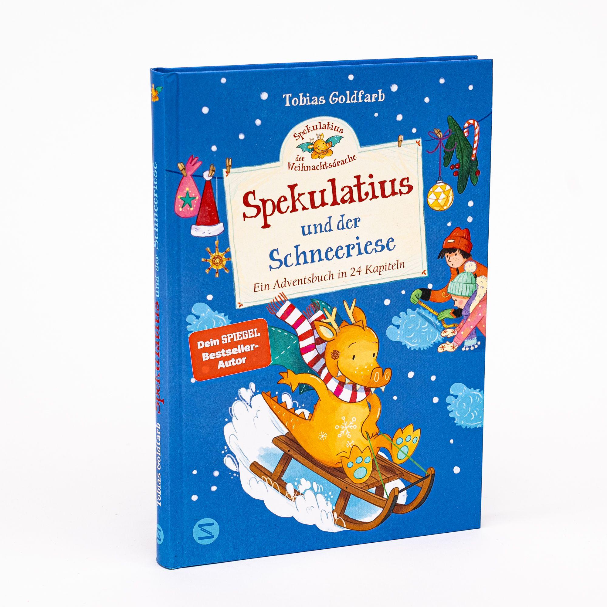 Beispielinhalt (Bild) Spekulatius, der Weihnachtsdrache. Spekulatius und der Schneeriese
