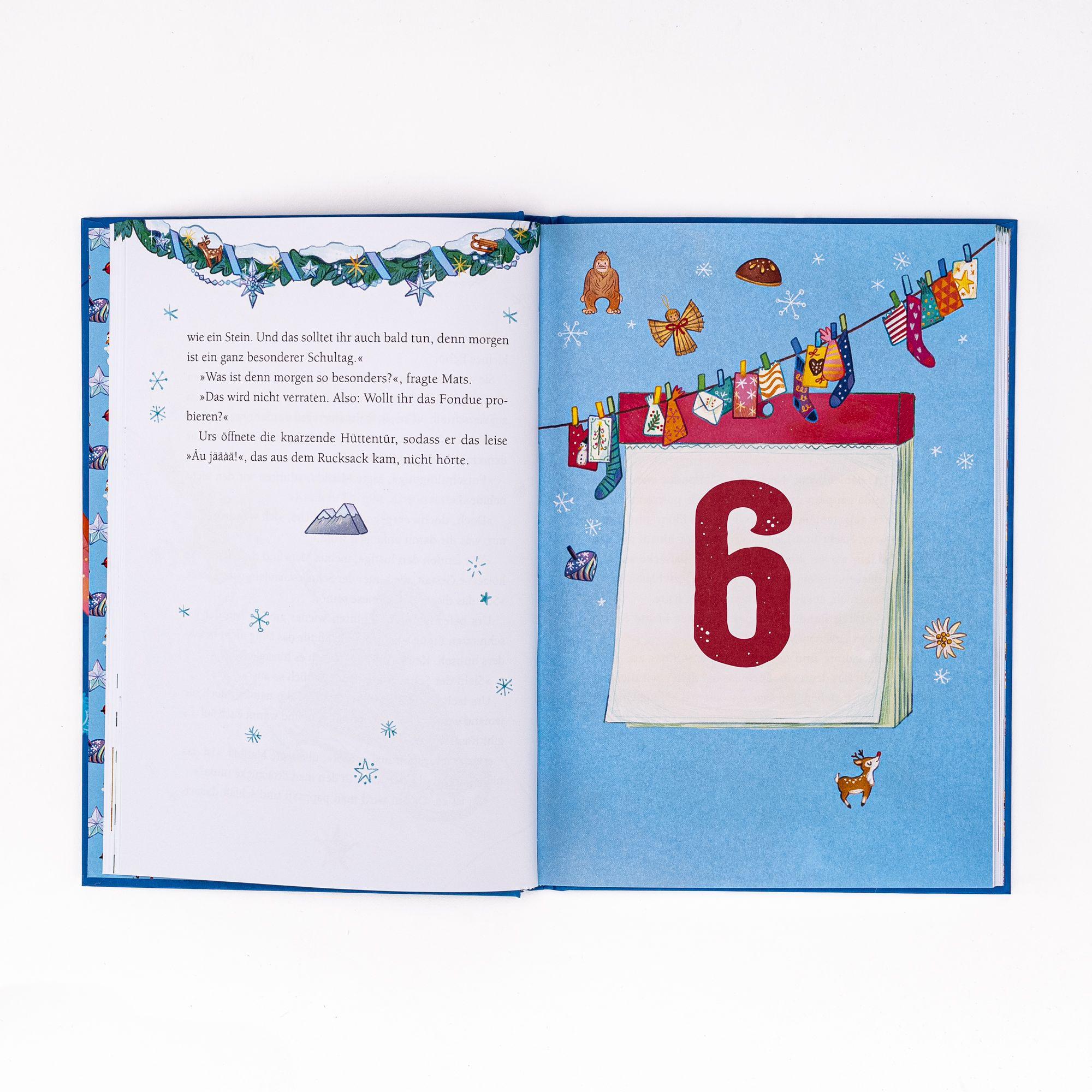 Beispielinhalt (Bild) Spekulatius, der Weihnachtsdrache. Spekulatius und der Schneeriese