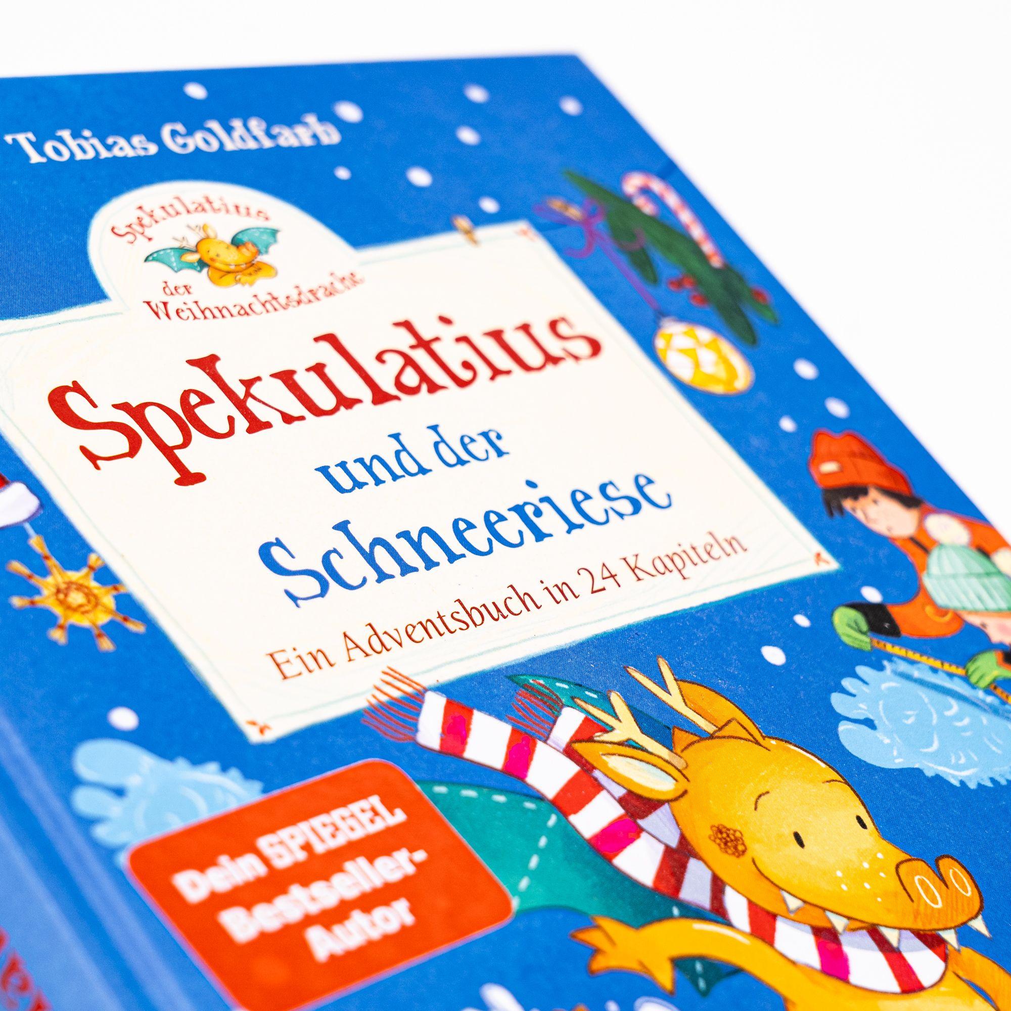 Beispielinhalt (Bild) Spekulatius, der Weihnachtsdrache. Spekulatius und der Schneeriese