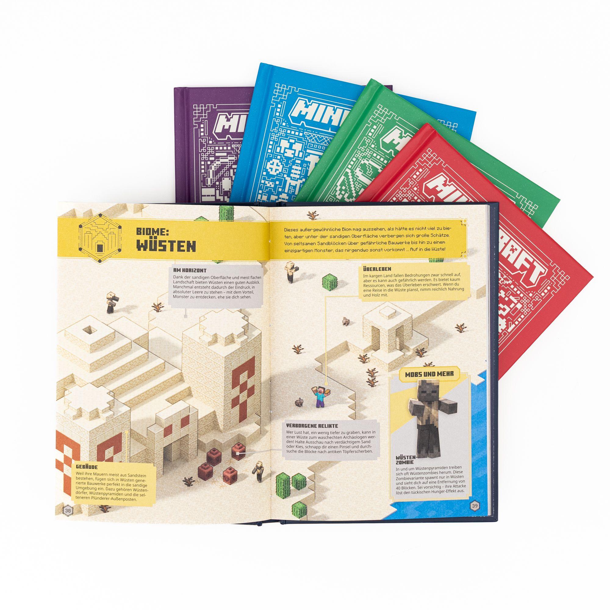 Beispielinhalt (Bild) Minecraft Alle offiziellen Handbücher zum Spiel