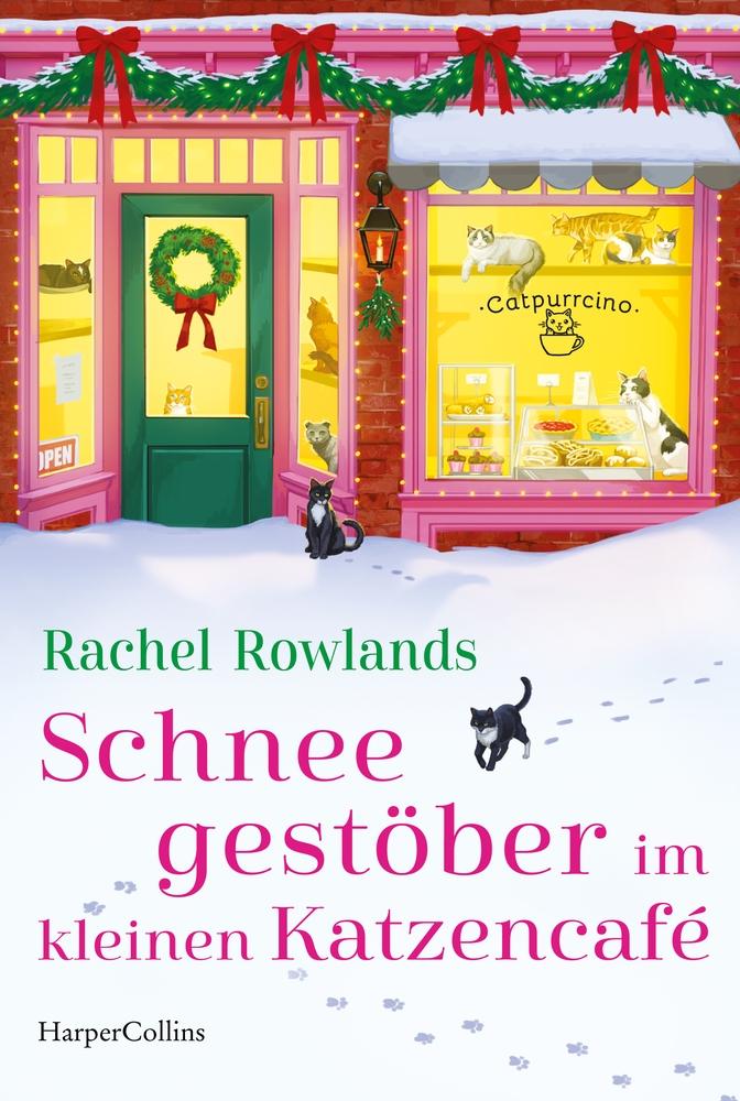 Vorderes Coverbild Schneegestöber im kleinen Katzencafé