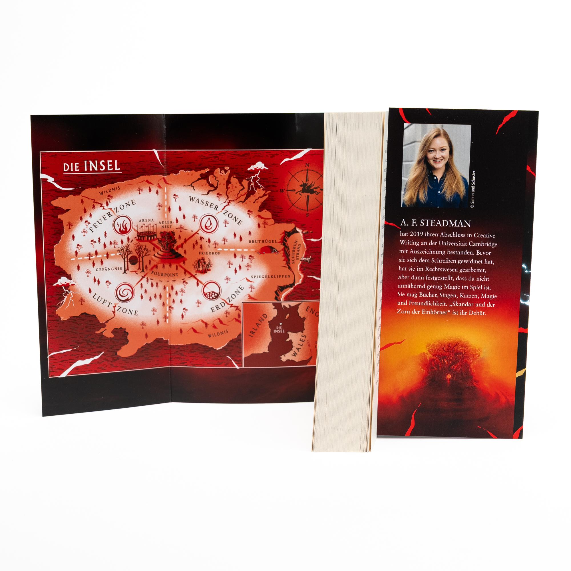 Beispielinhalt (Bild) Skandar und der Zorn der Einhörner