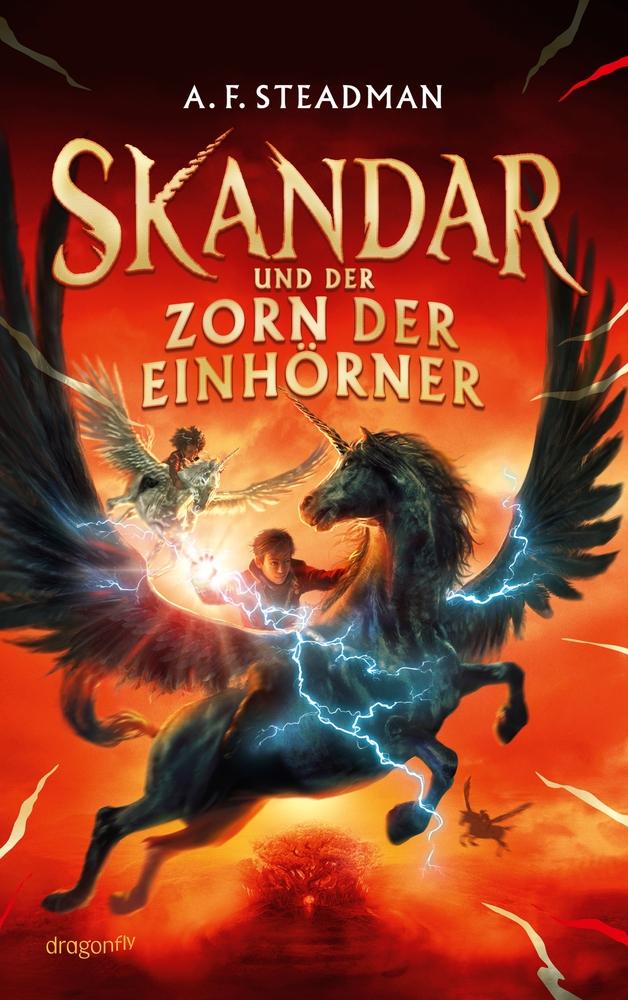 Vorderes Coverbild Skandar und der Zorn der Einhörner