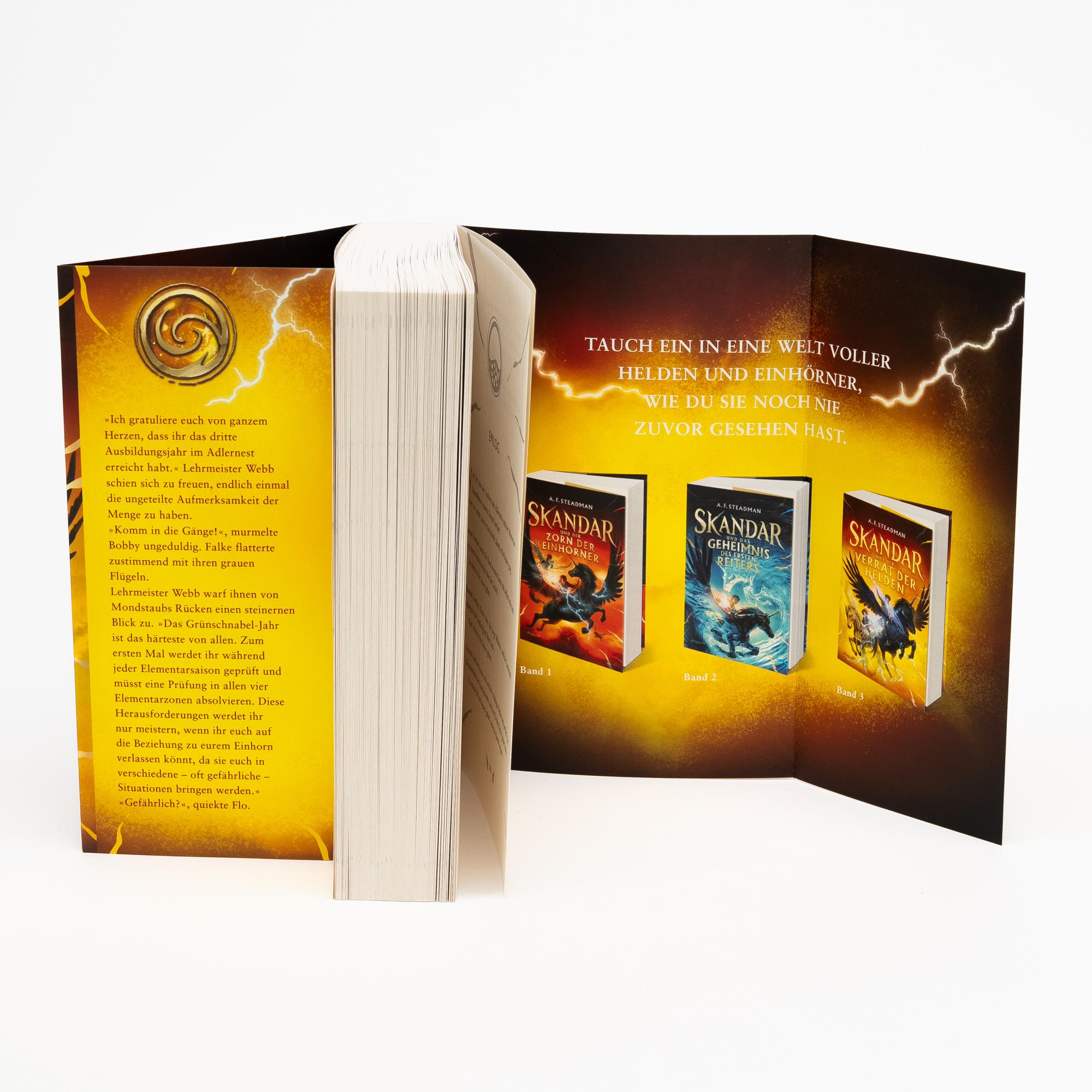 Beispielinhalt (Bild) Skandar und der Verrat der Helden