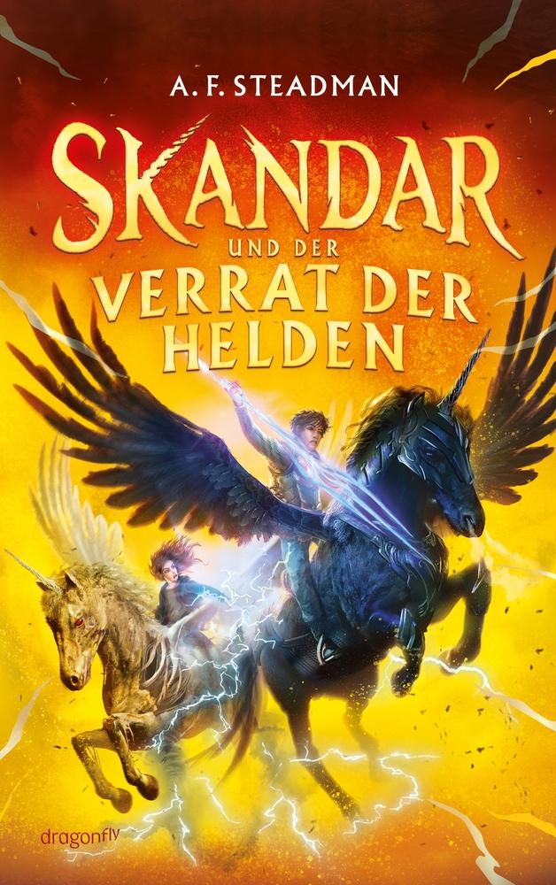 Vorderes Coverbild Skandar und der Verrat der Helden