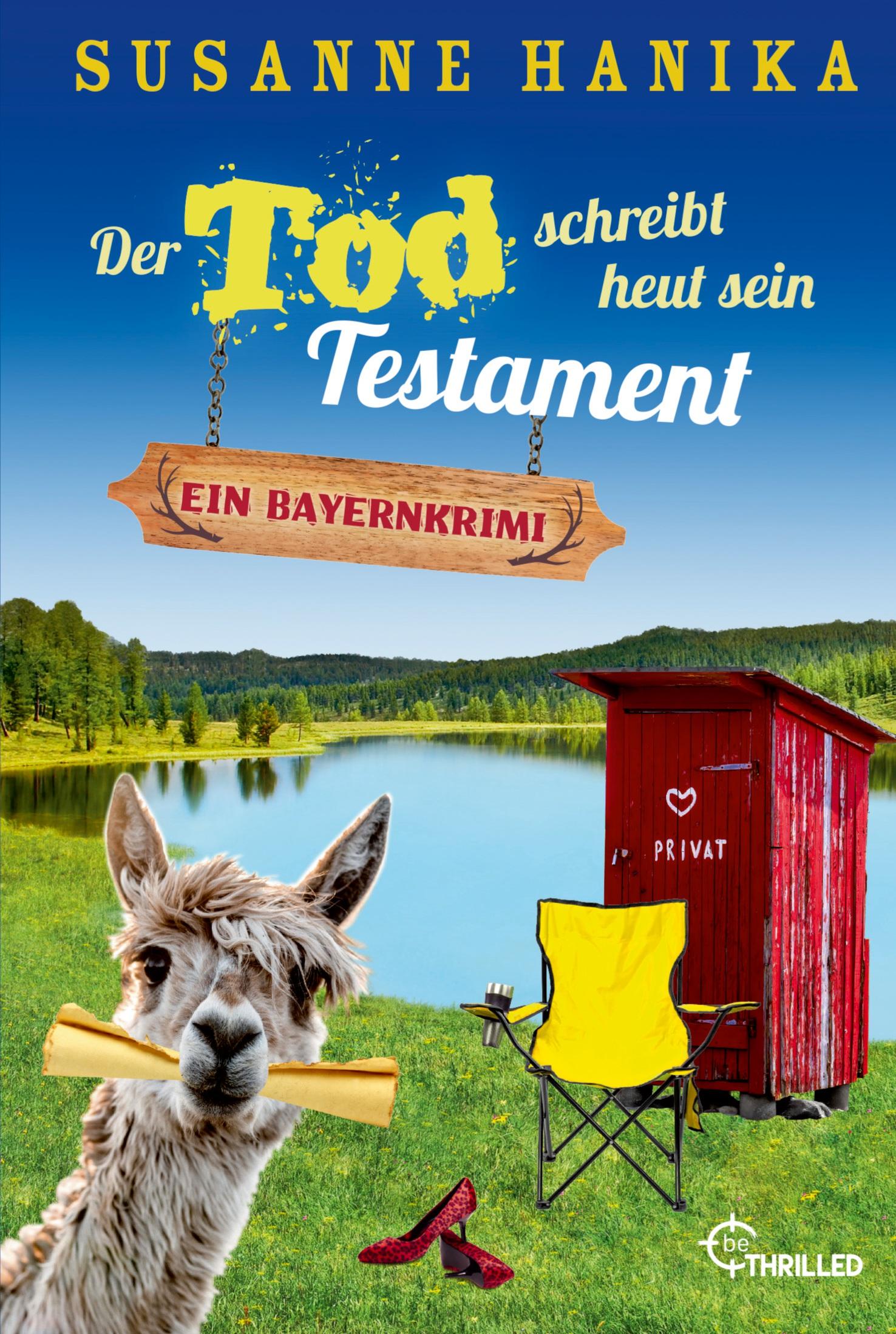Vorderes Coverbild Der Tod schreibt heut sein Testament