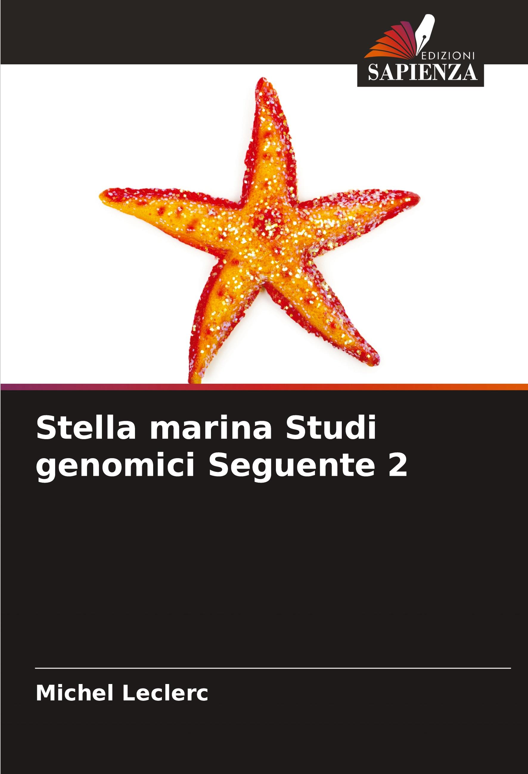 Vorderes Coverbild Stella marina Studi genomici Seguente 2