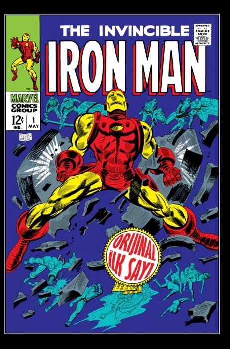 Vorderes Coverbild The Invincible Iron Man Orjinal 1. Sayi