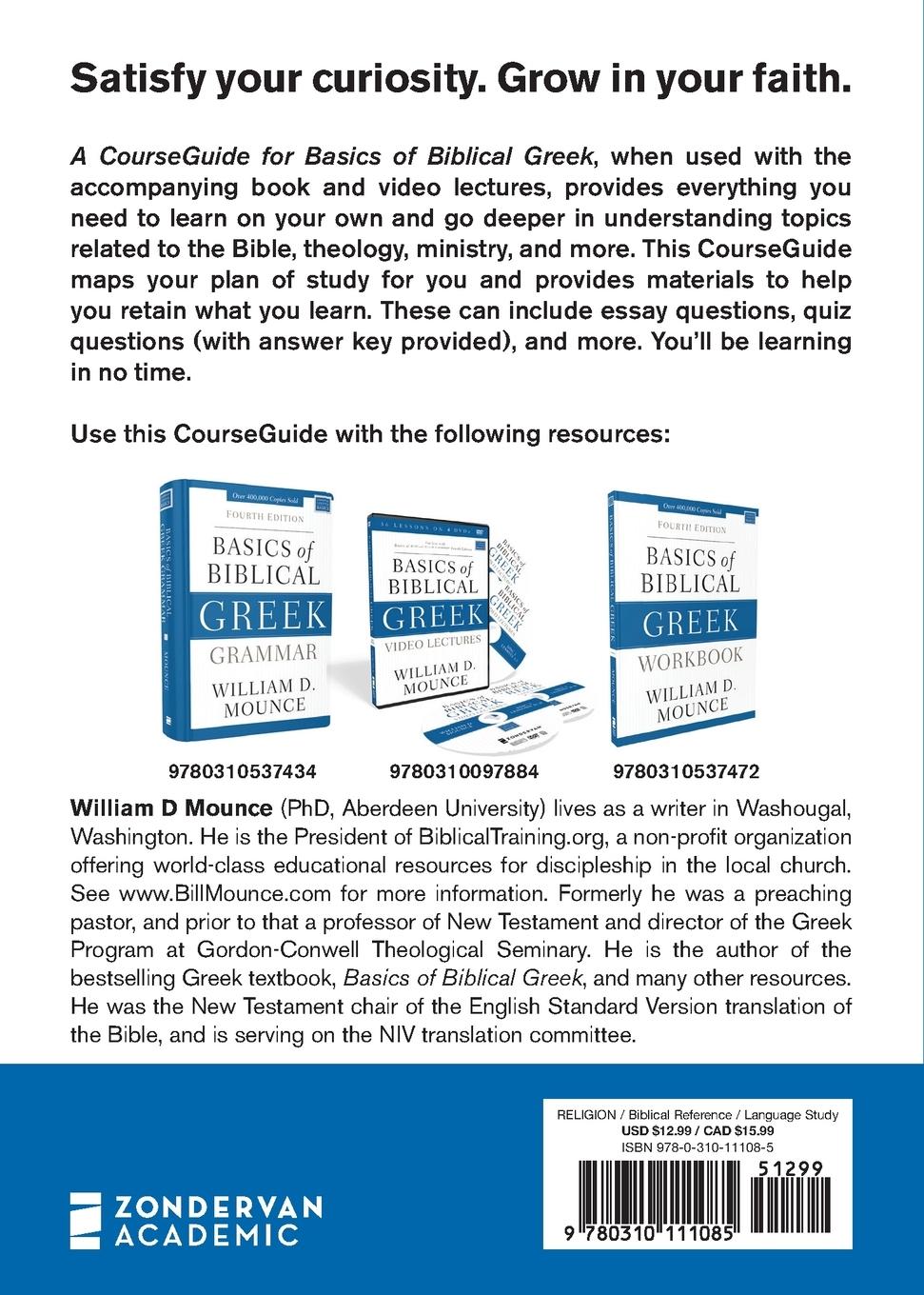 Rückseitencover A Basics of Biblical Greek Grammar