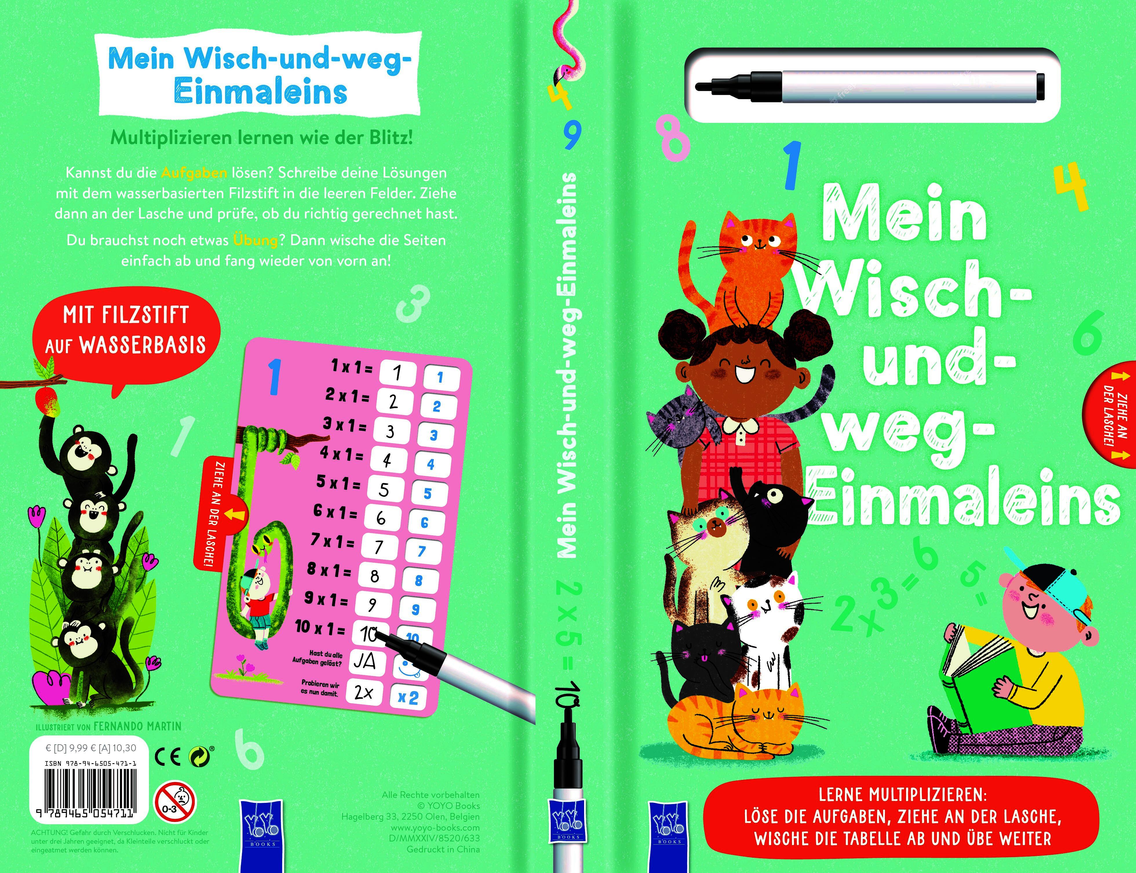 Rückseitencover Mein Wisch-und-weg-Einmaleins