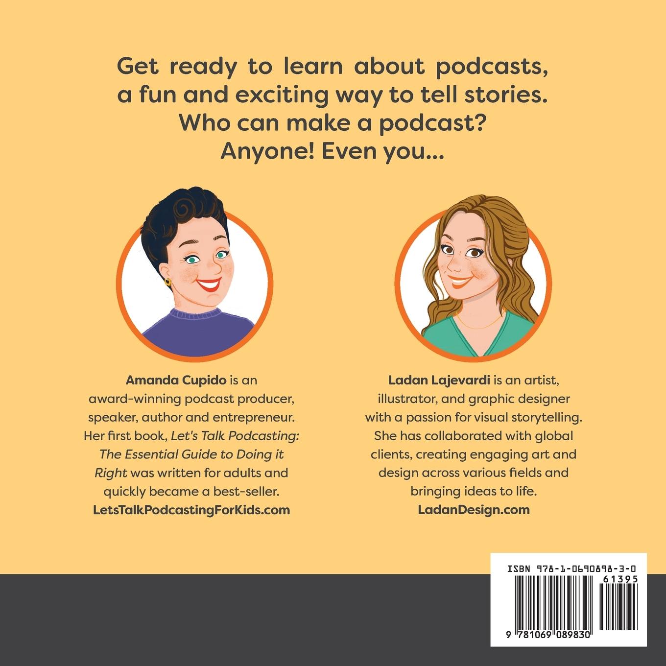 Rückseitencover Let's Talk Podcasting for Kids