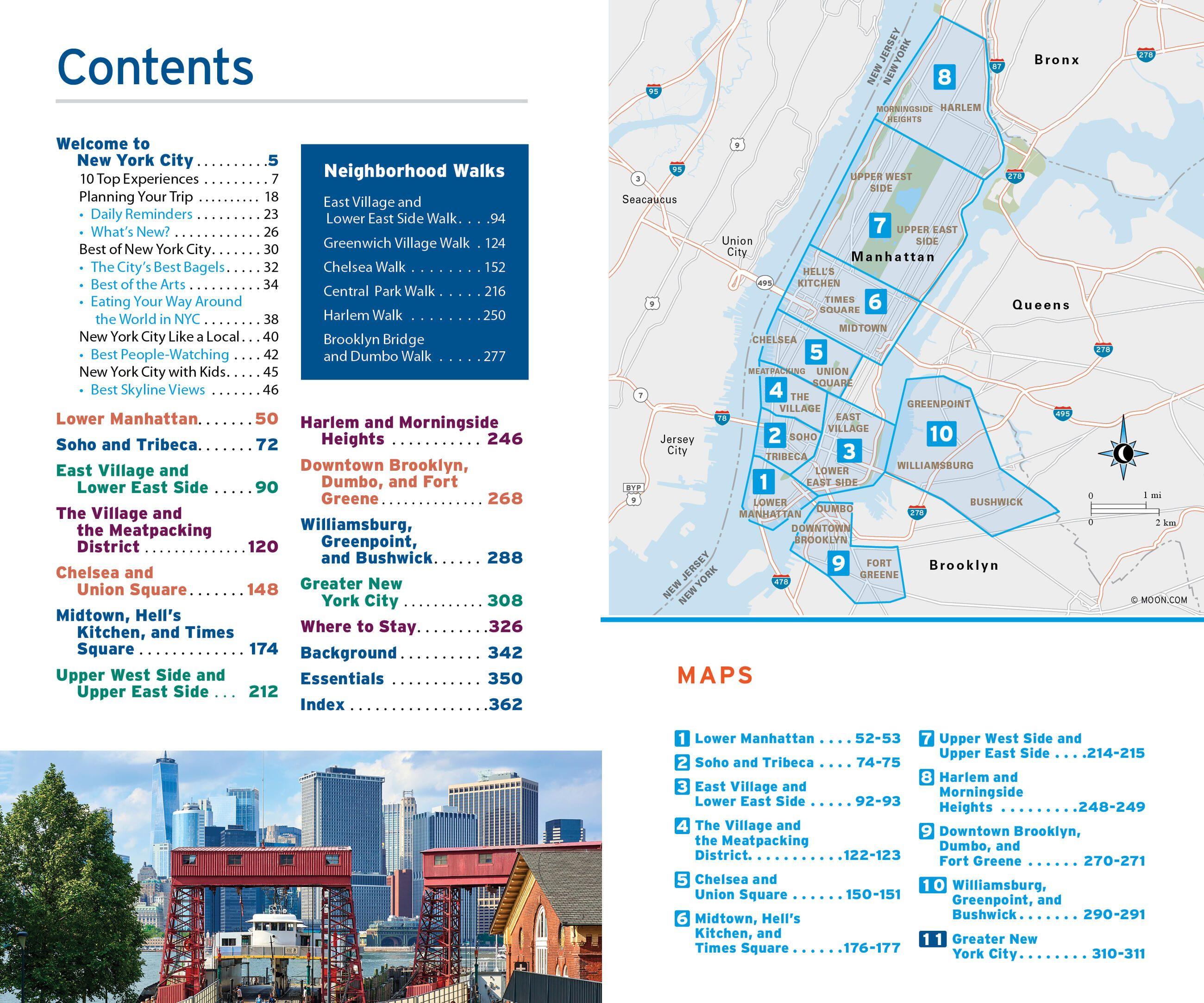 Beispielinhalt (Bild) Moon New York City