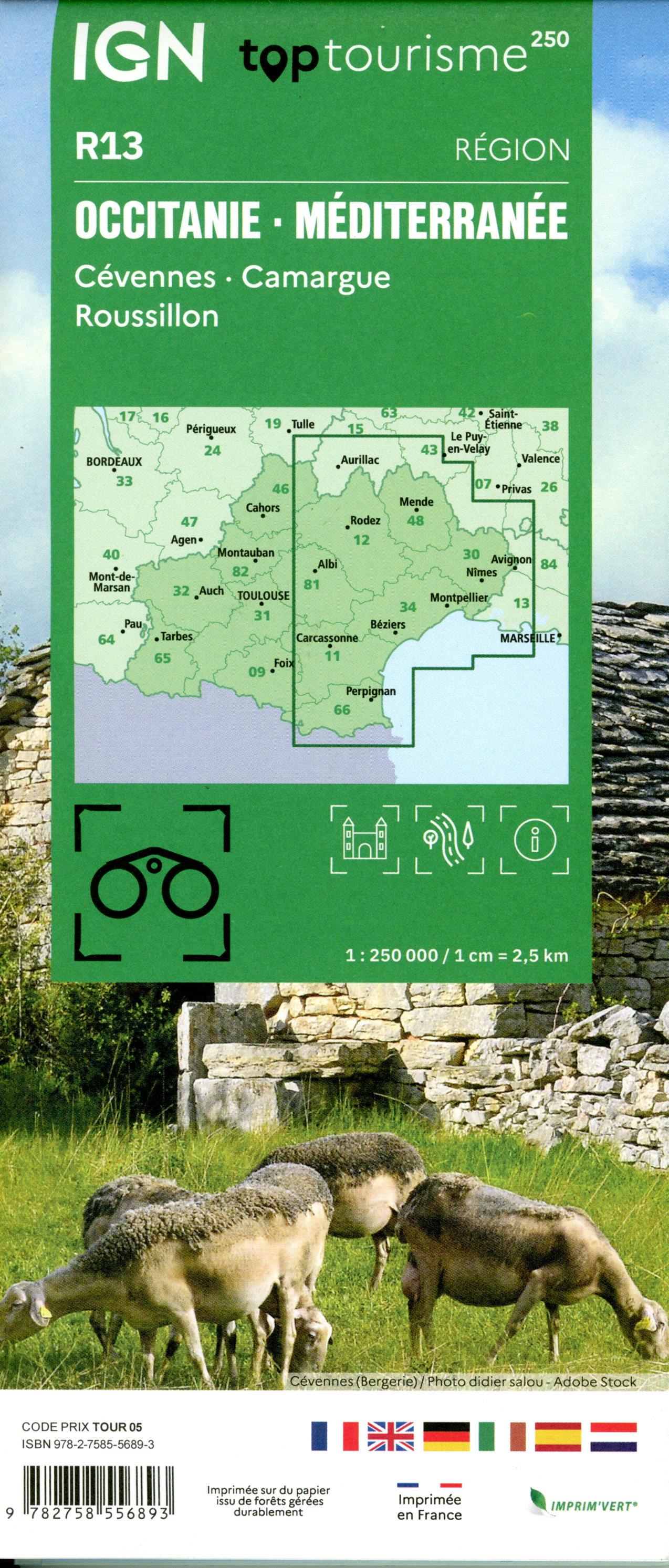 Beispielinhalt (Bild) R13 Occitanie- Méditerranée