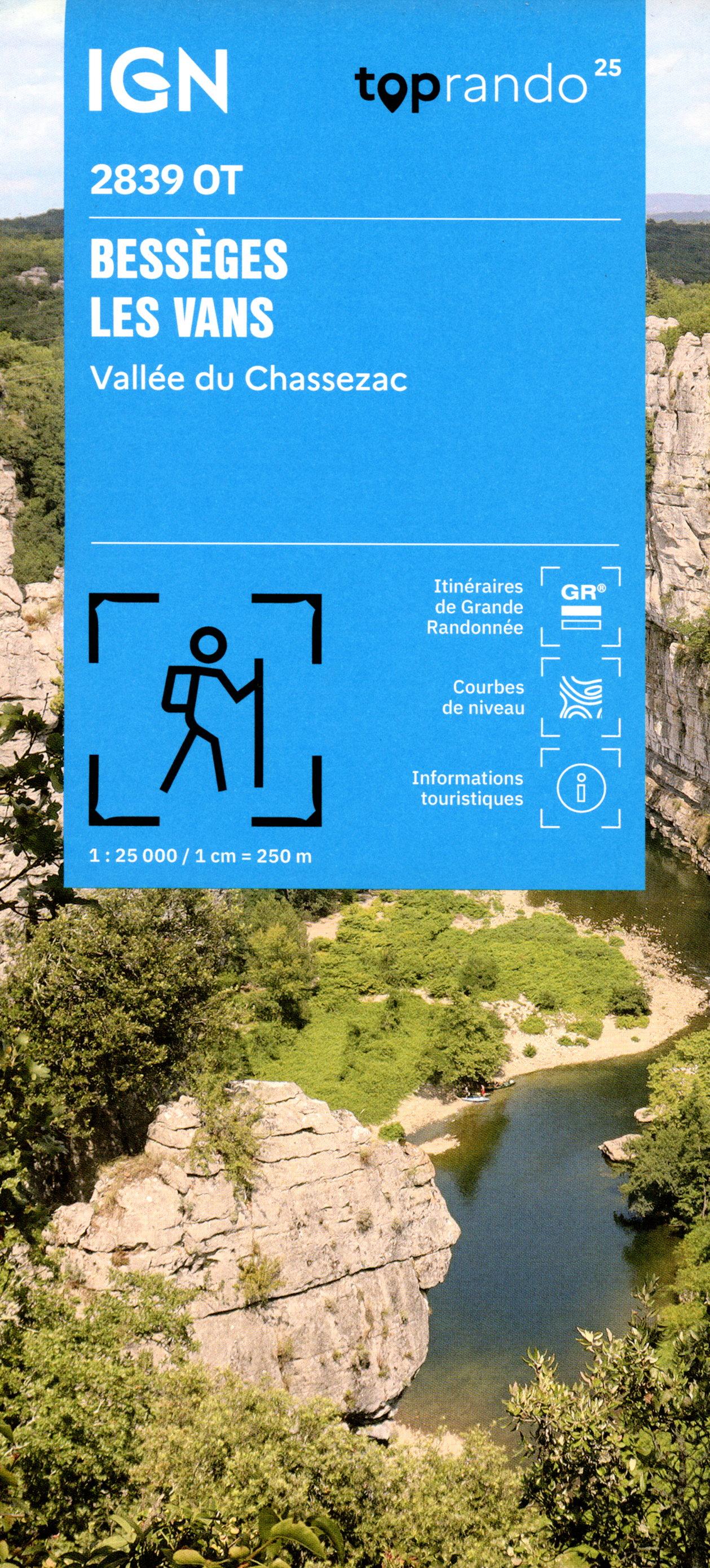 Vorderes Coverbild 2839OT Bessèges les Vans Vallée du Chassezac