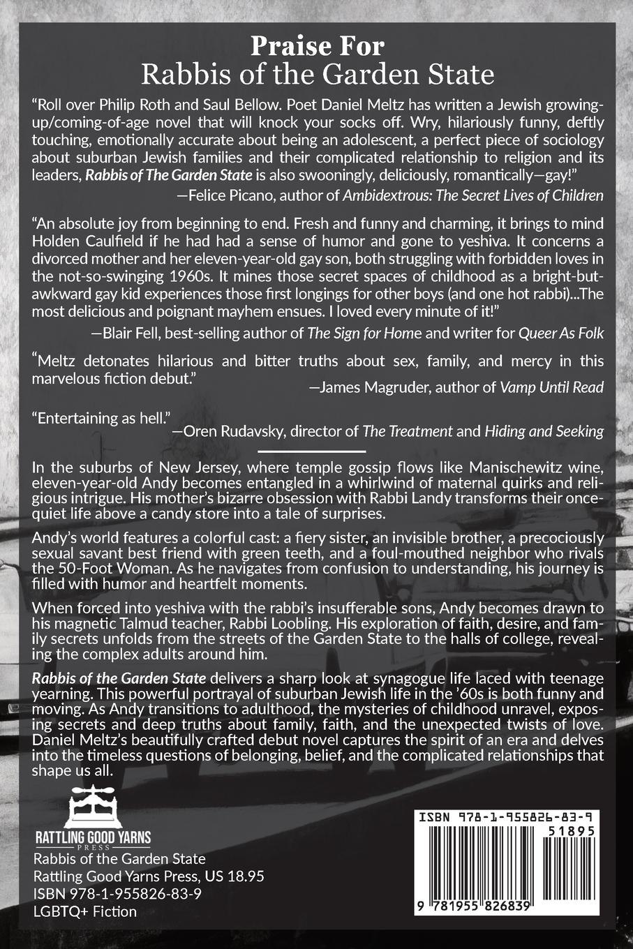 Rückseitencover Rabbis of the Garden State