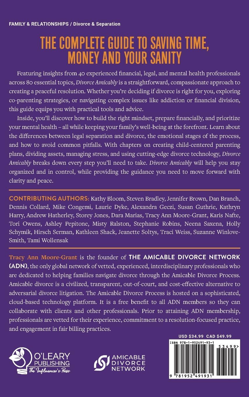 Rückseitencover Divorce Amicably