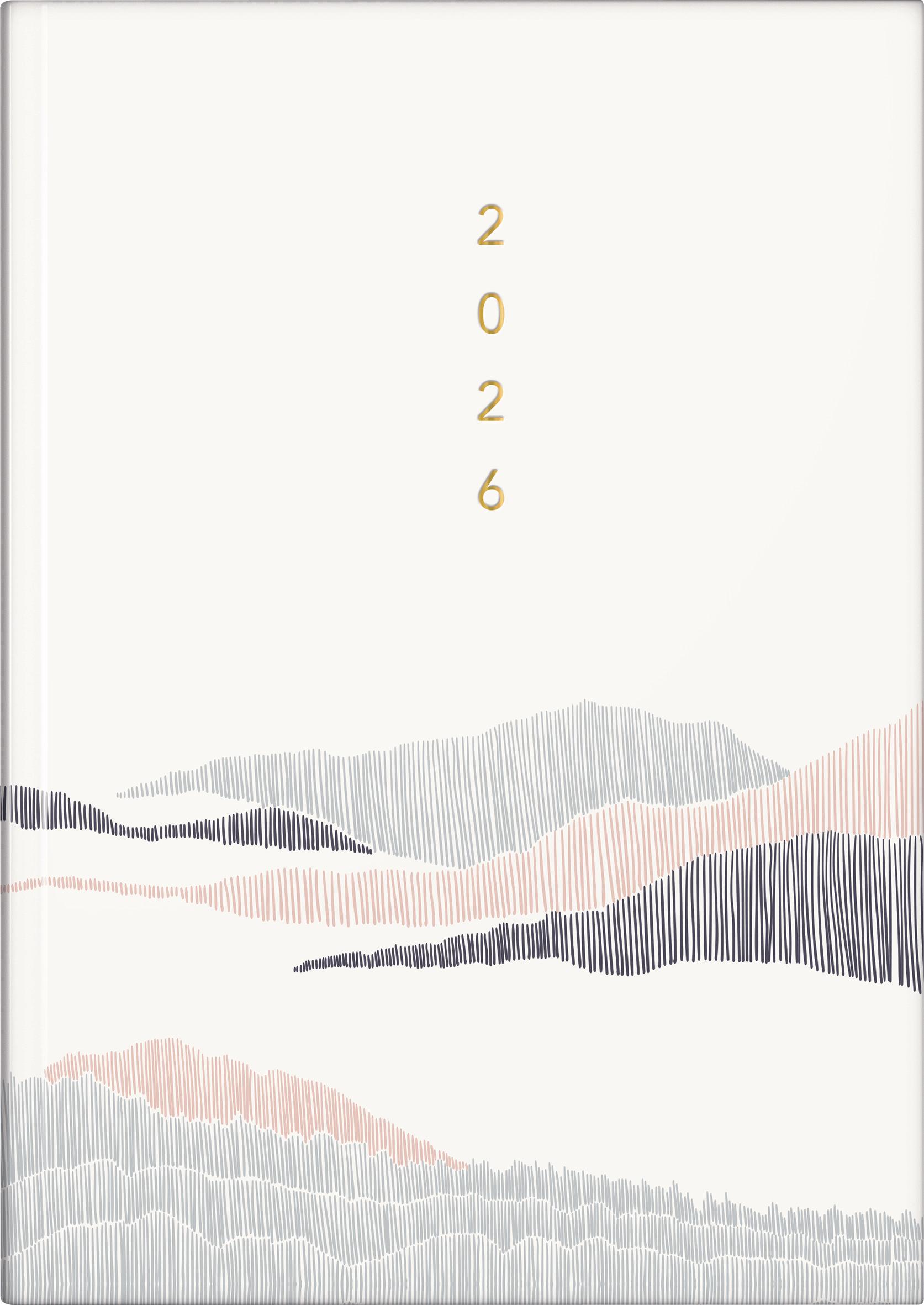 Vorderes Coverbild rido/idé 7028507046 | Buchkalender Young Line 2026 "Simple" | A5, Papier