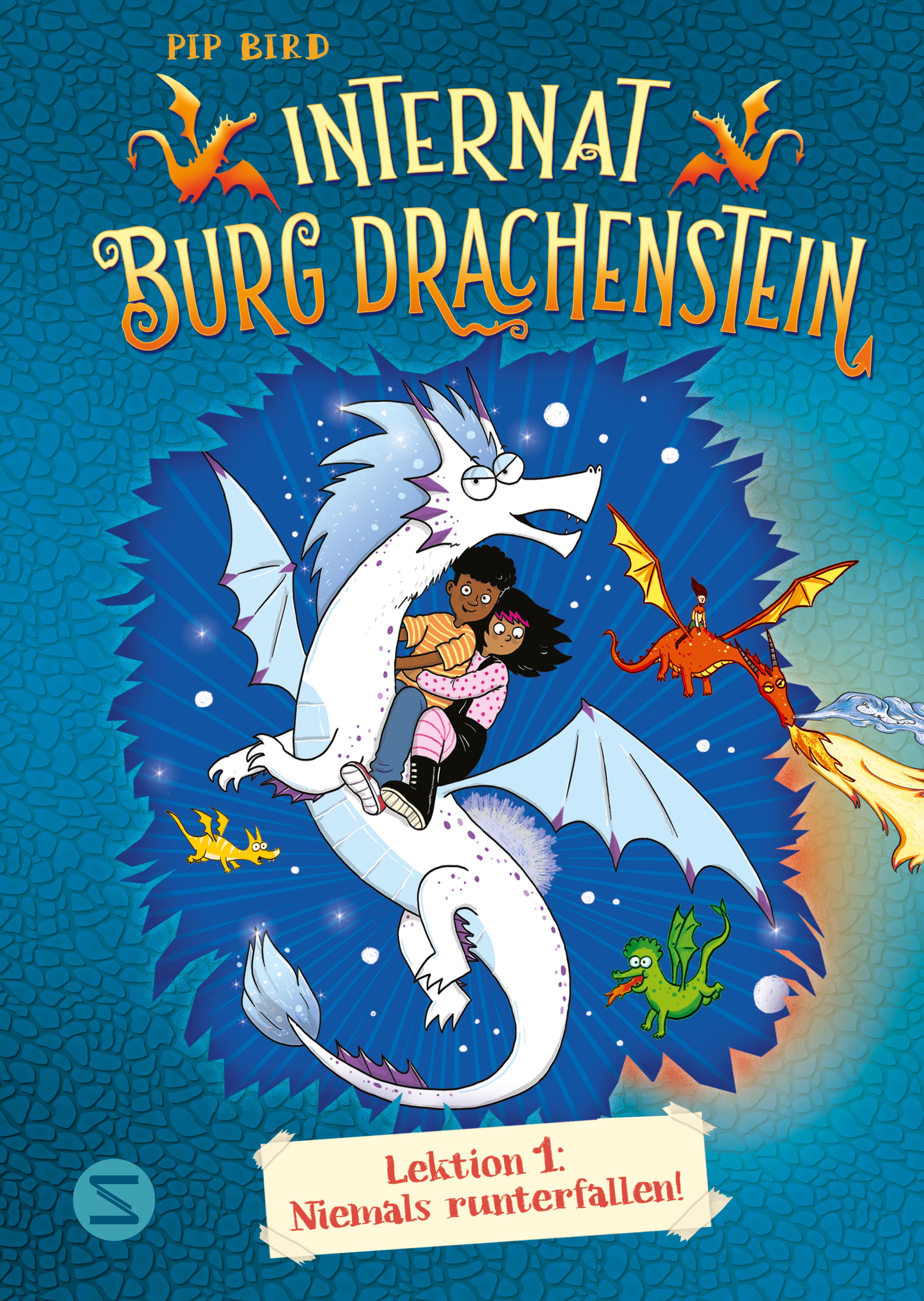 Vorderes Coverbild Internat Burg Drachenstein. Drachenreiten Lektion 1: Niemals runterfallen!