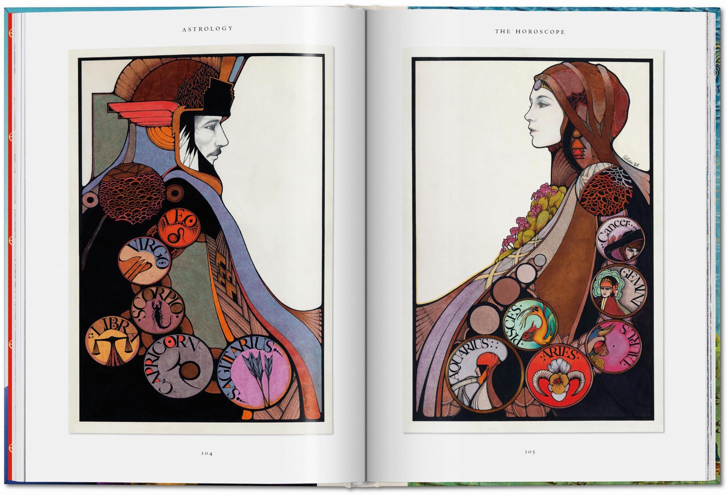 Beispielinhalt (Bild) Astrologie. Bibliothek der Esoterik