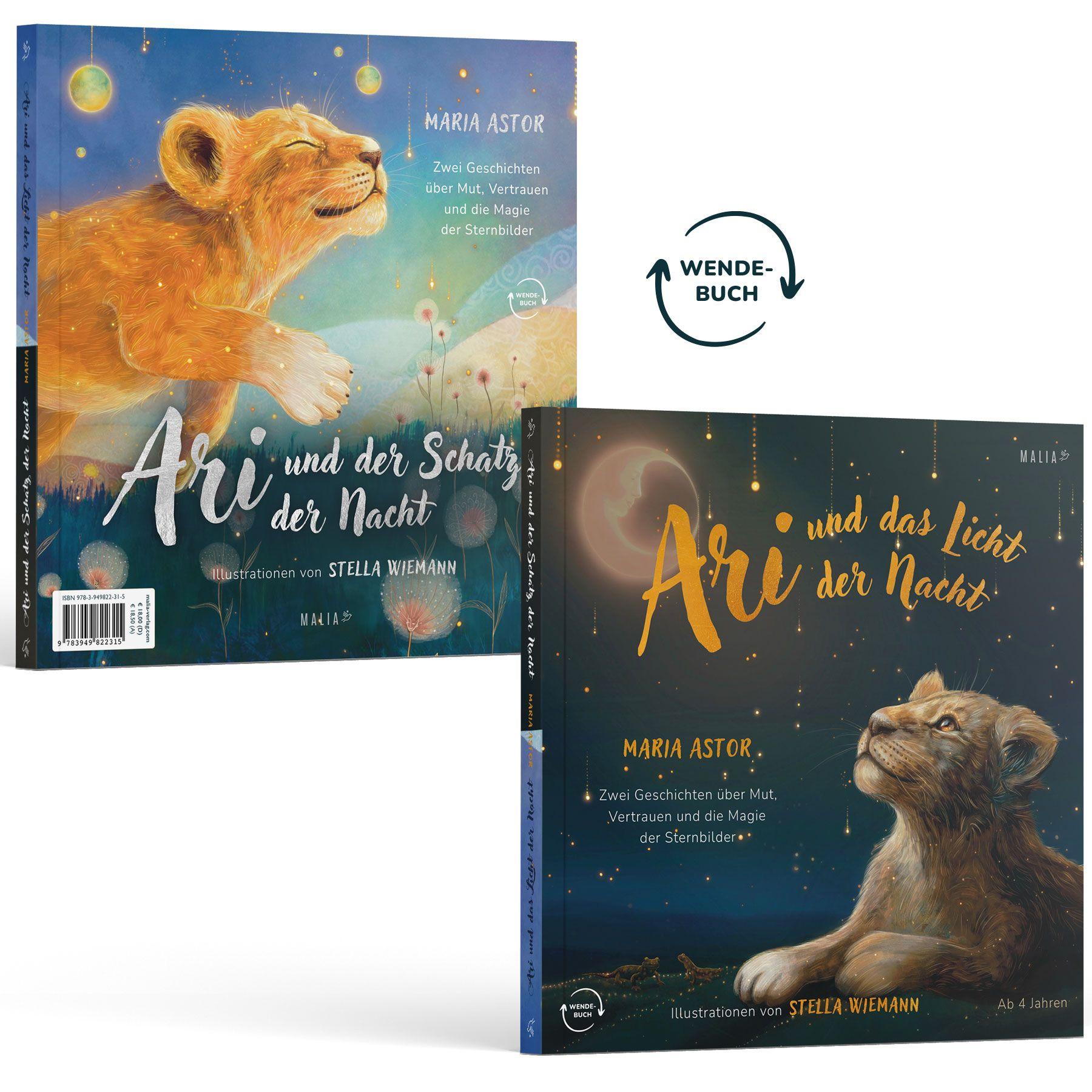 Vorderes Coverbild Ari und das Licht der Nacht / Ari und der Schatz der Nacht