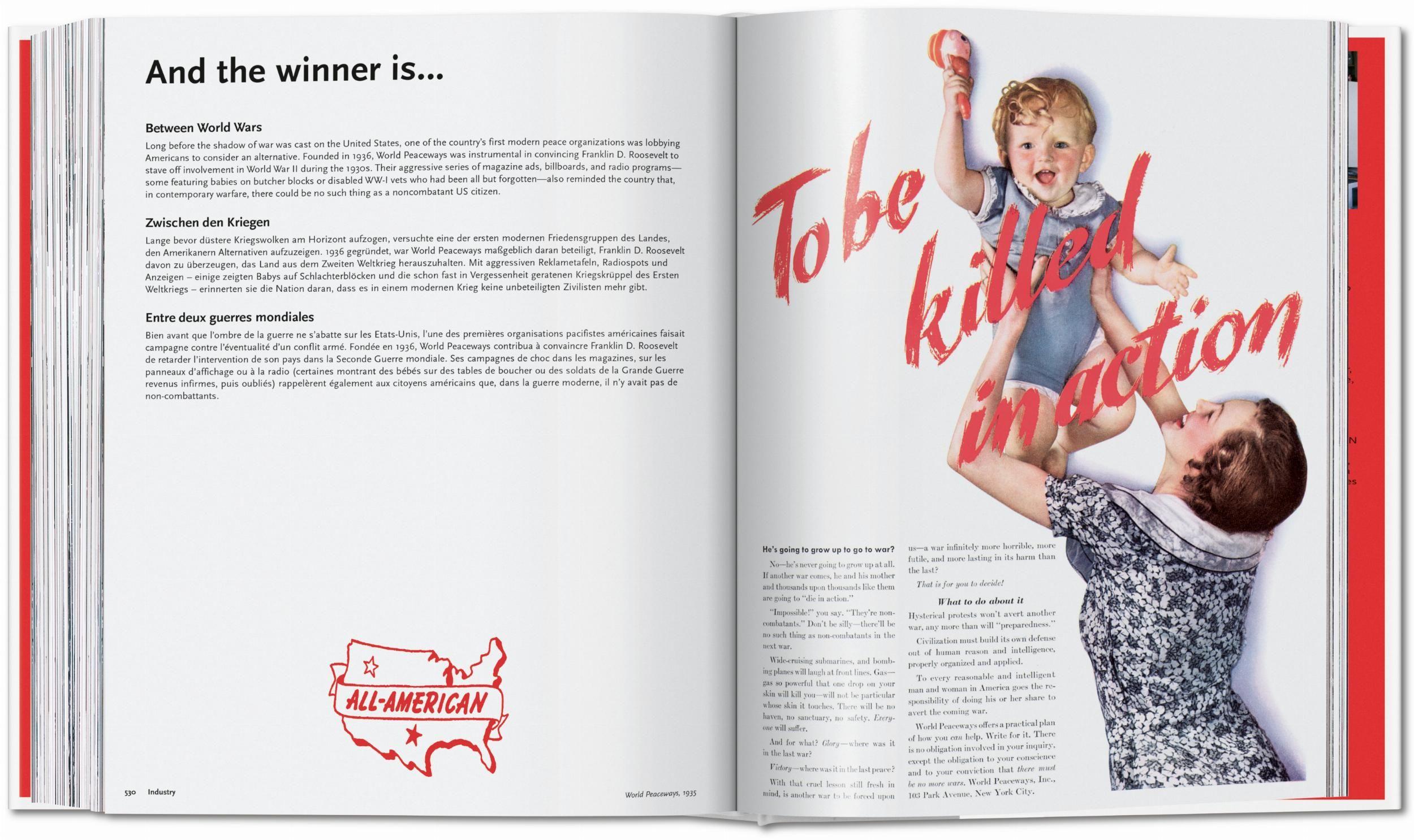 Beispielinhalt (Bild) All-American Ads of the 30s