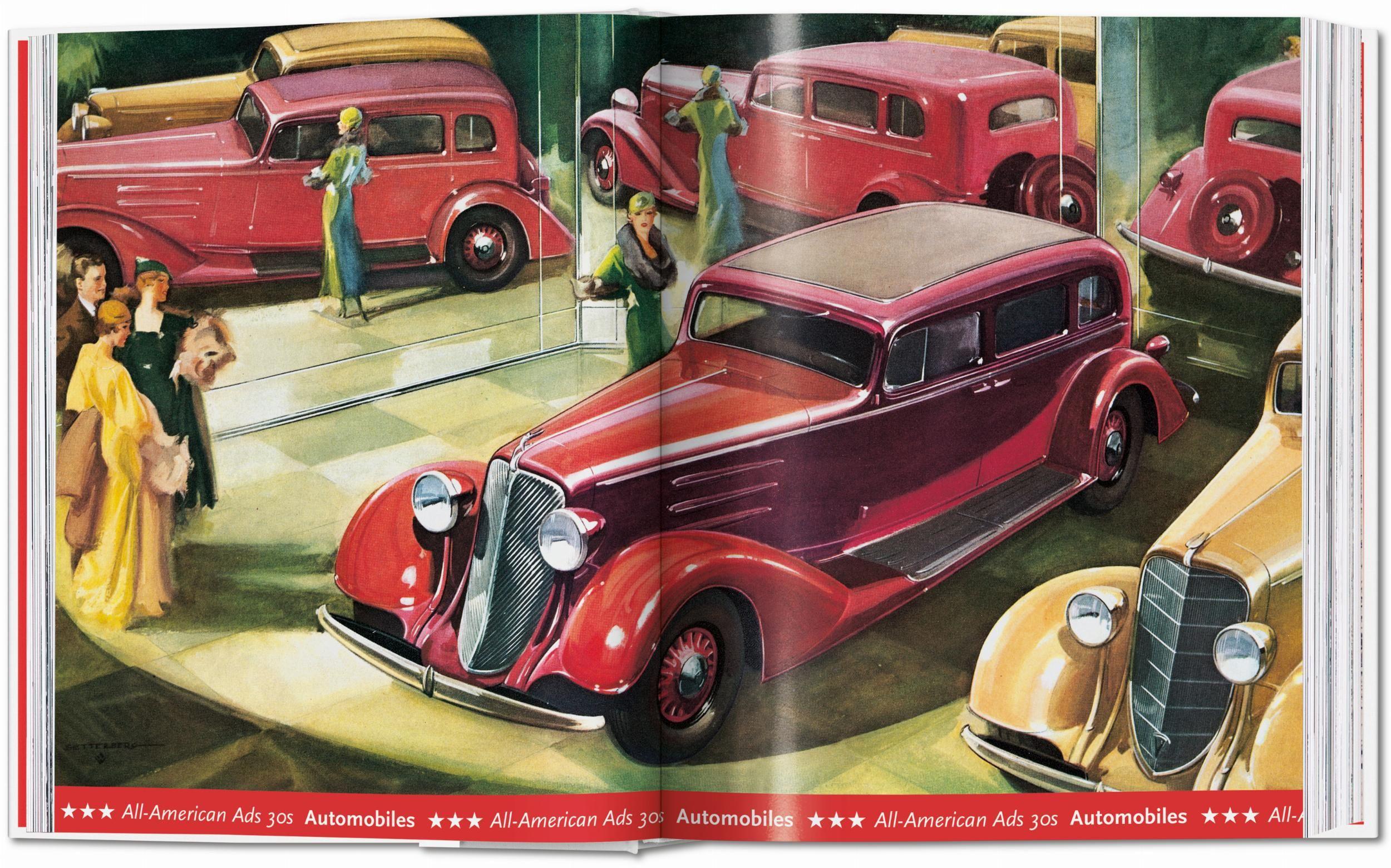 Beispielinhalt (Bild) All-American Ads of the 30s
