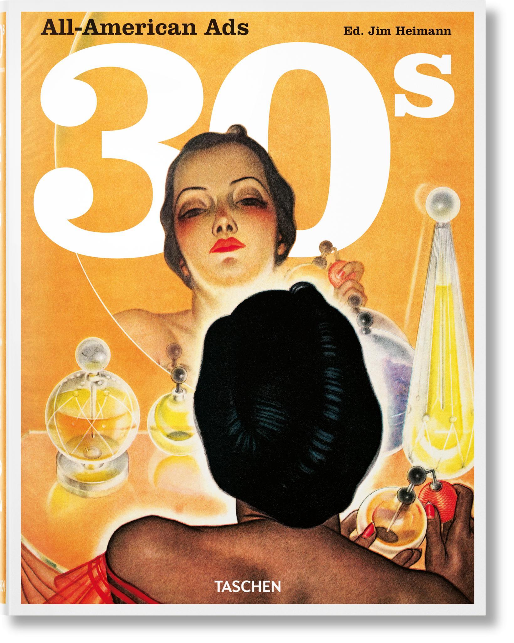Vorderes Coverbild All-American Ads of the 30s