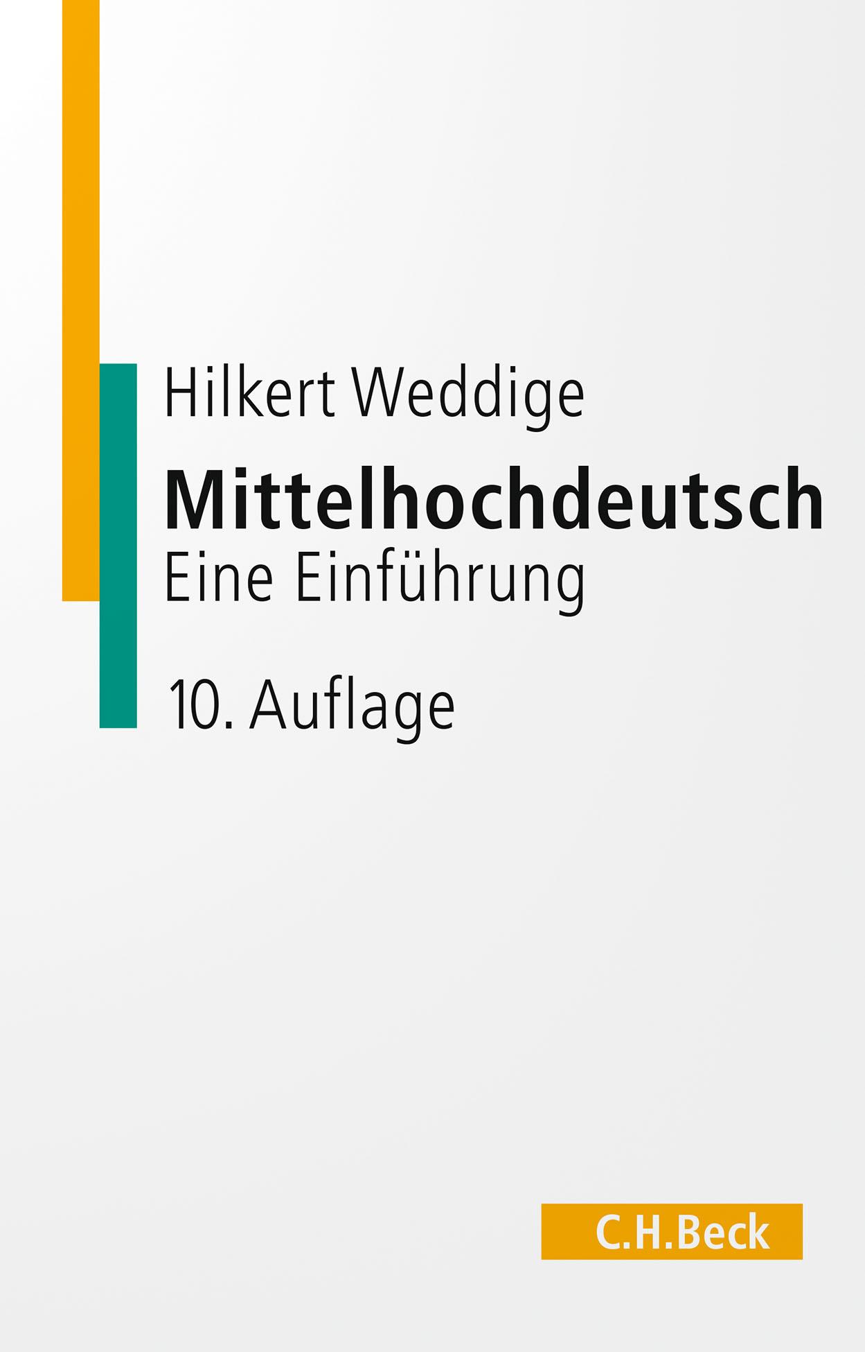 Vorderes Coverbild Mittelhochdeutsch
