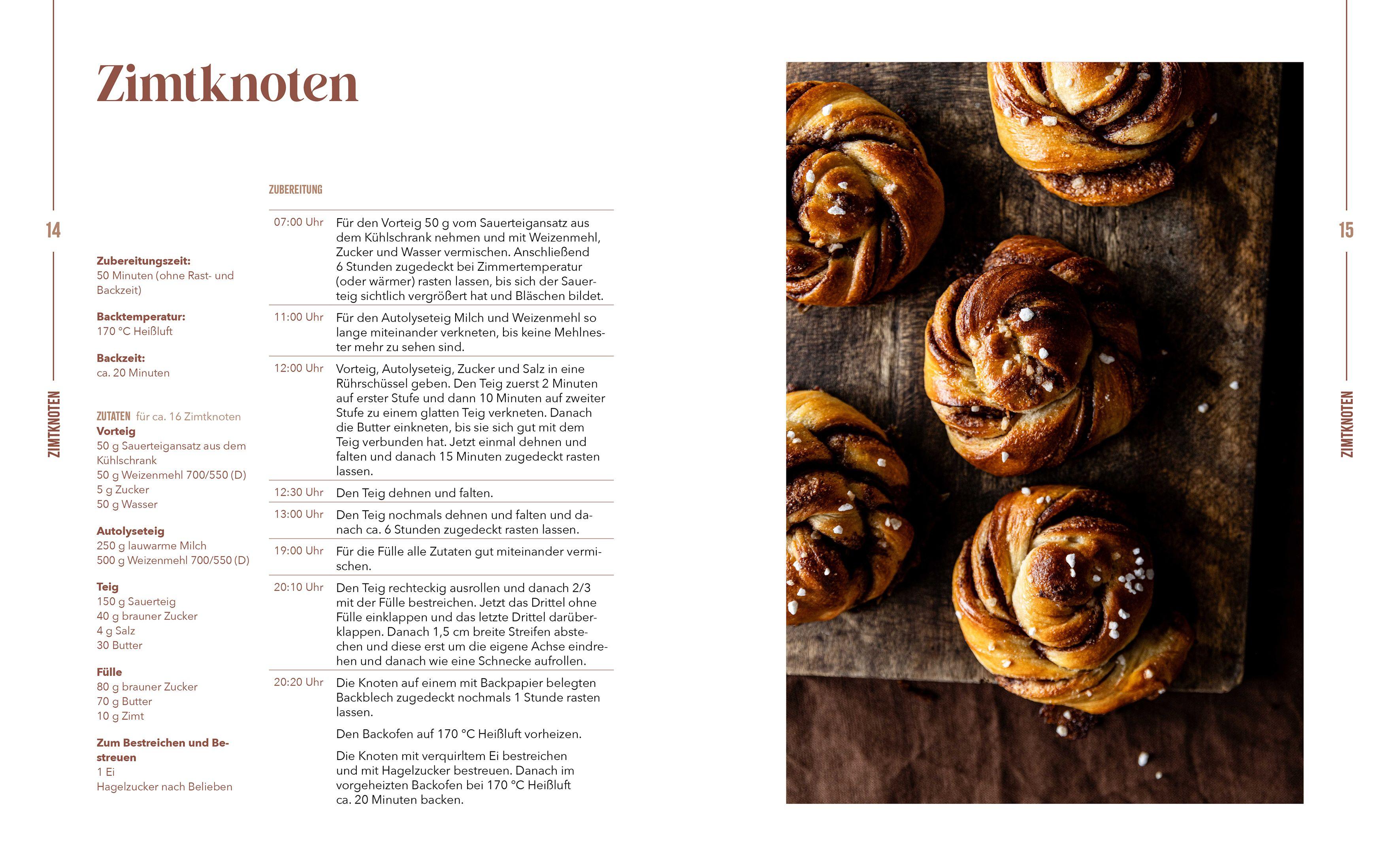 Beispielinhalt (Bild) Einfach backen mit Sauerteig