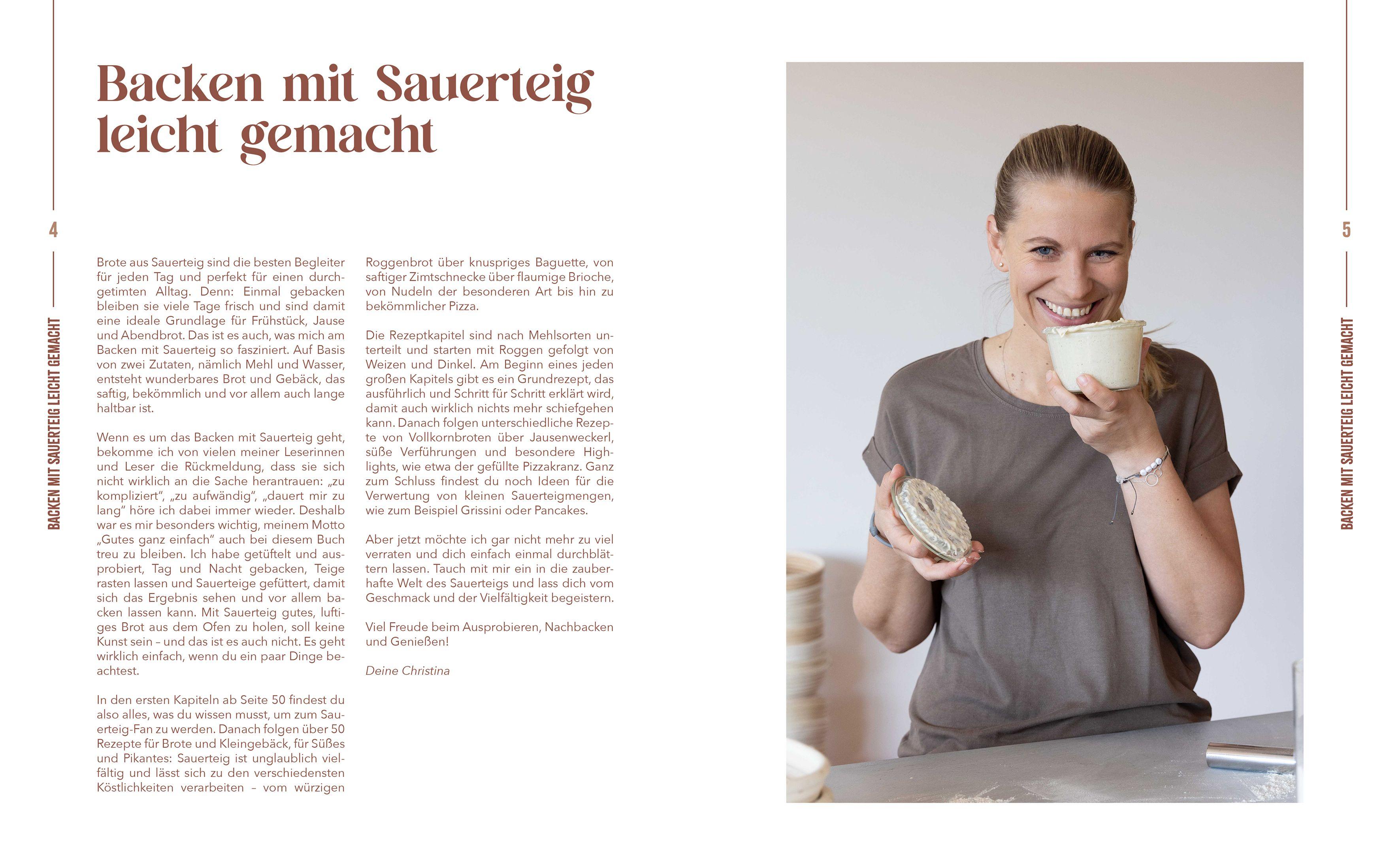 Beispielinhalt (Bild) Einfach backen mit Sauerteig