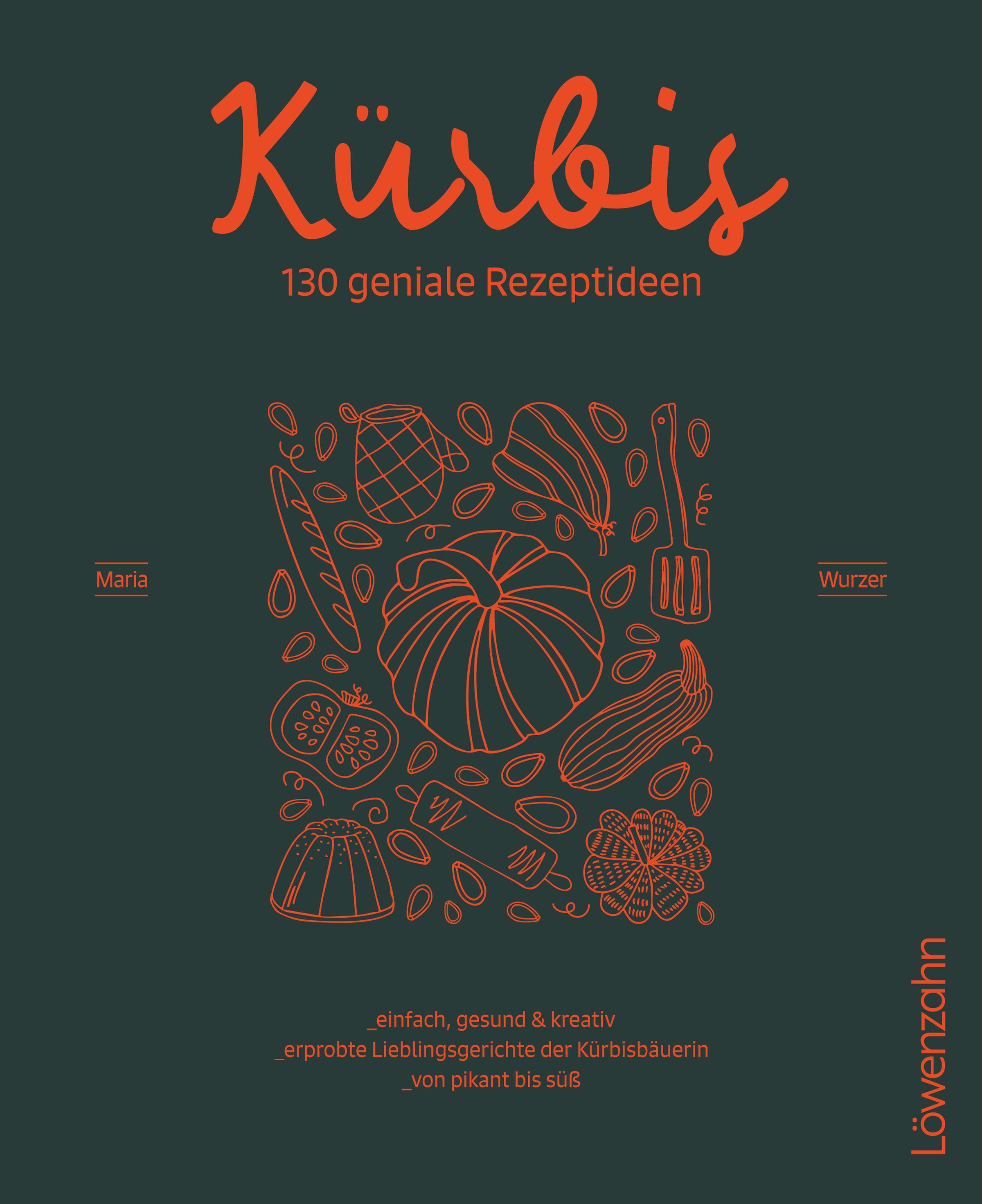 Vorderes Coverbild Kürbis - 130 geniale Rezeptideen