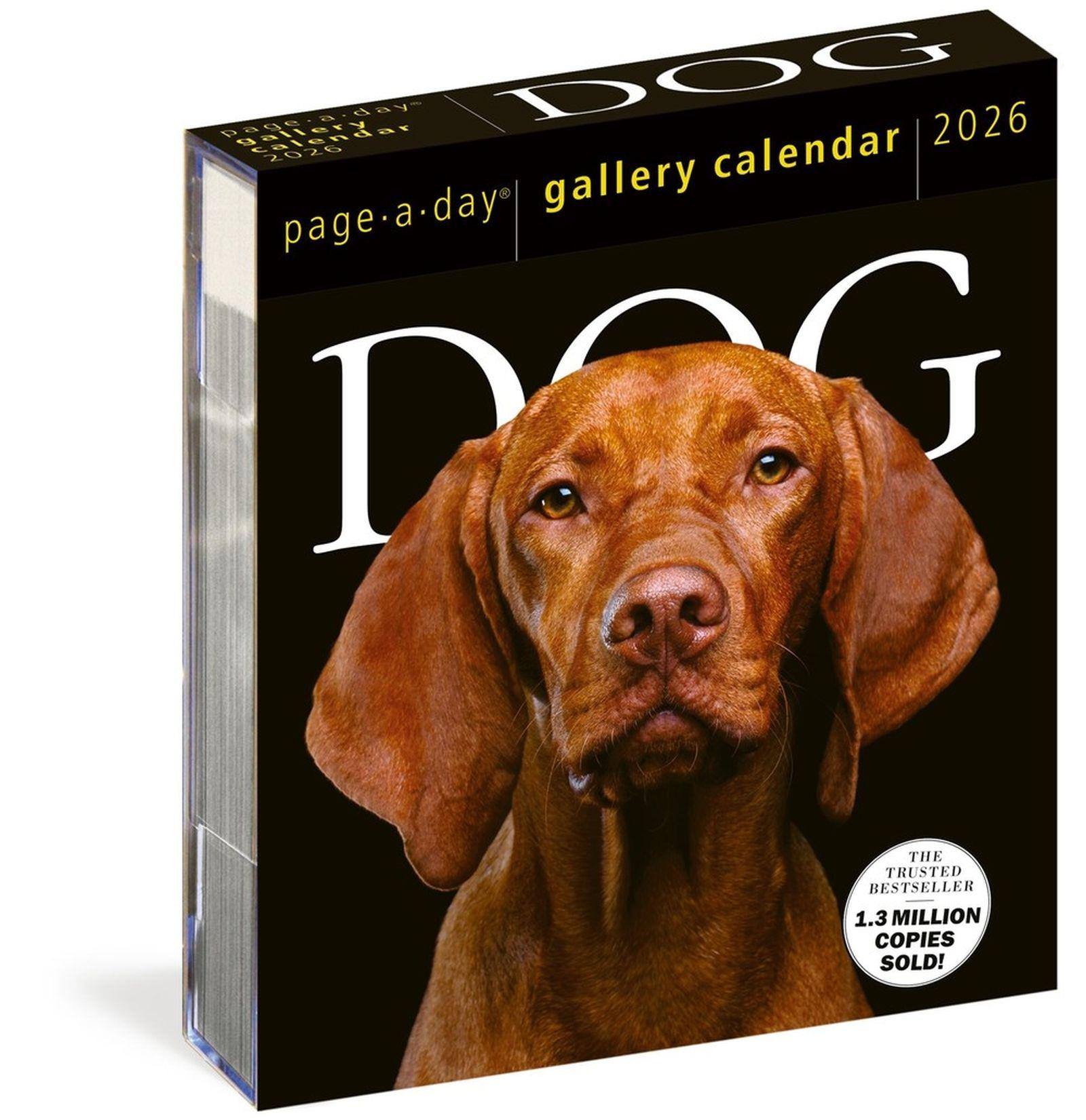 Vorderes Coverbild Dog Page-A-Day(r) Gallery Calendar 2026